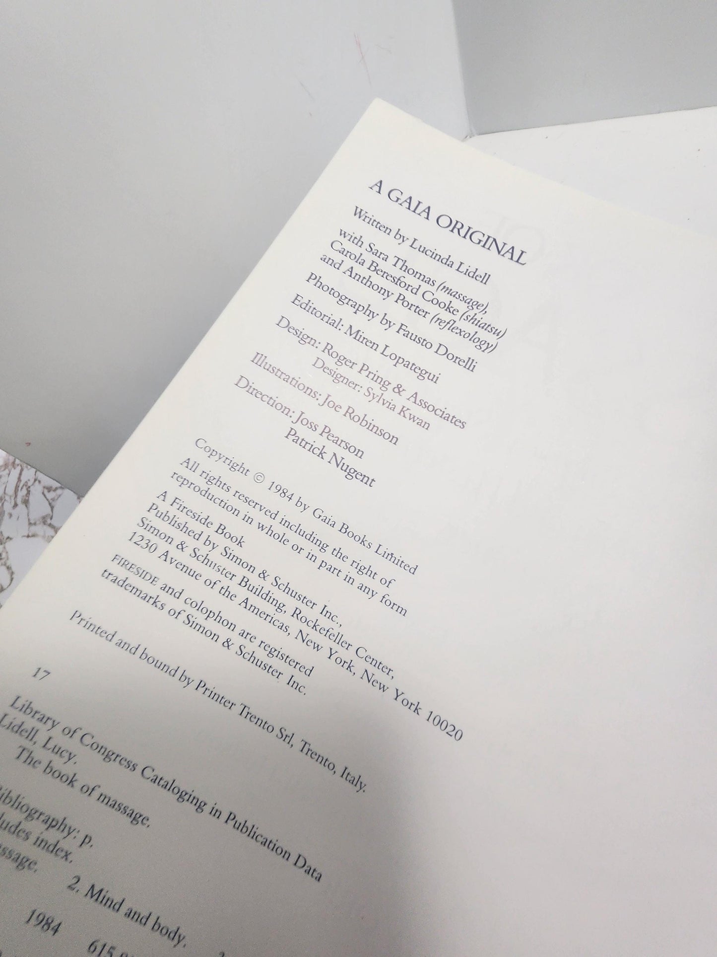 The Book Of Massage Step By Step Guide - Massage - Educational Books - Health & Fitness - Massage Books - Vintage Book - Couples Gifts