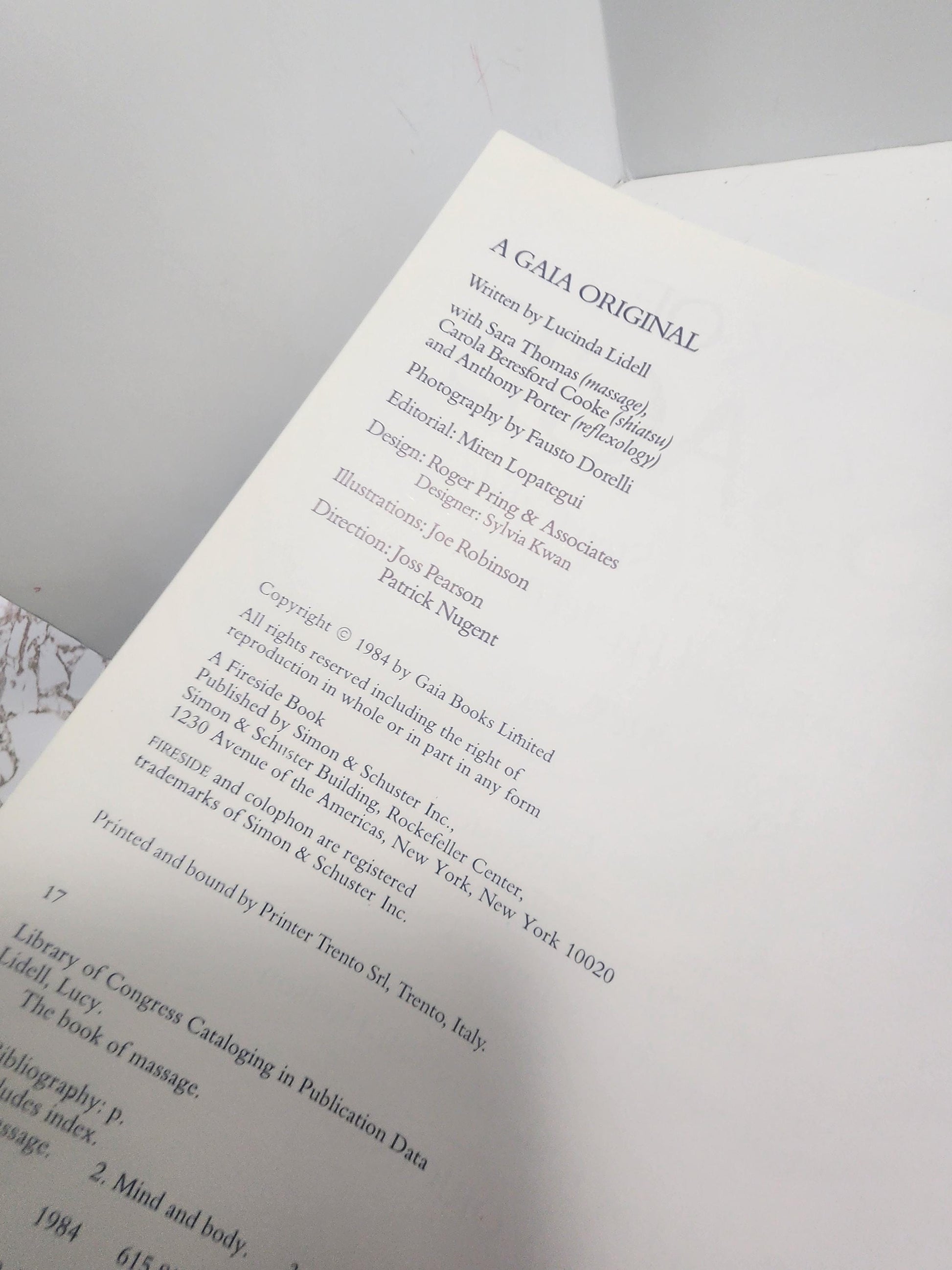 The Book Of Massage Step By Step Guide - Massage - Educational Books - Health & Fitness - Massage Books - Vintage Book - Couples Gifts