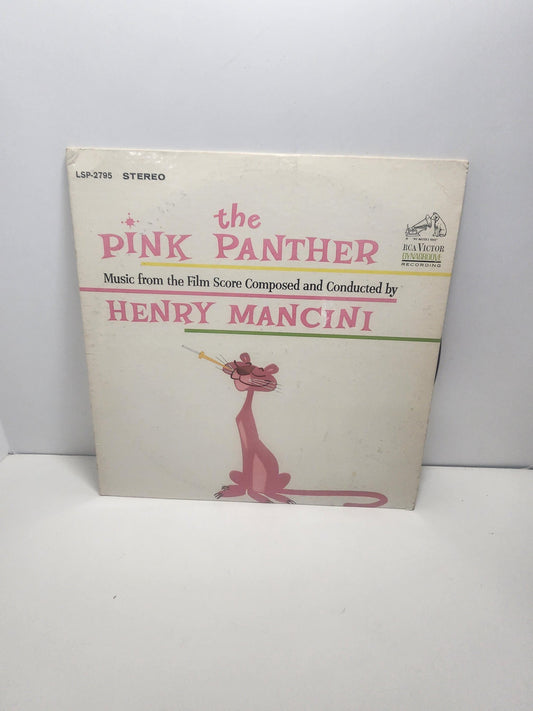 The Pink Panther Soundtrack 1980's By Henry Mancini - Henry Mancini - Movie Soundtracks - Soundtracks - Pink Panther - Vinyl Lp Records
