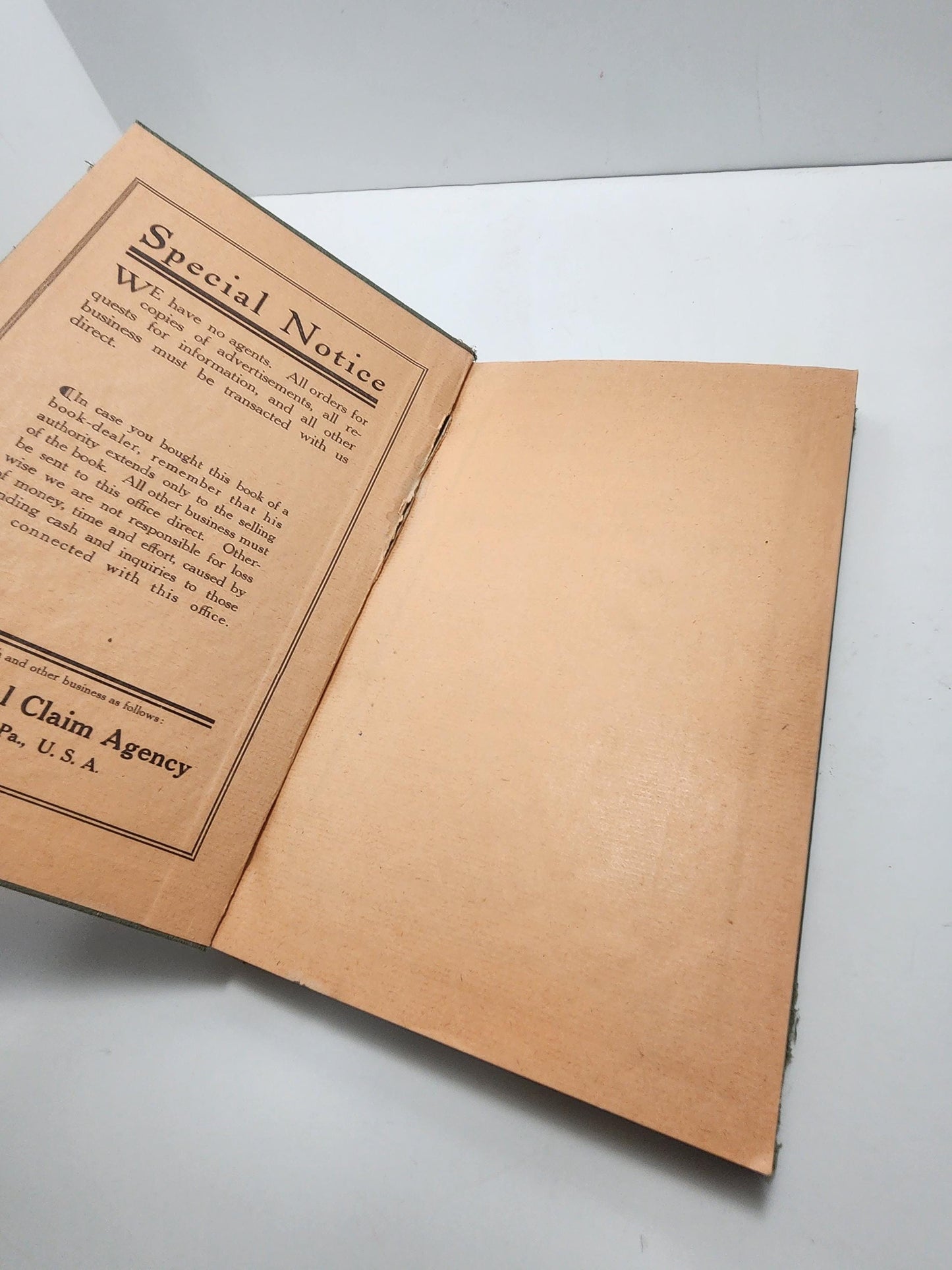 1912 Missing Heirs And Next Of Kin, A Historical Index 4th Edition - 1900's - Antiques - Antique Books - RARE - Missing Heirs & Next Of Kin