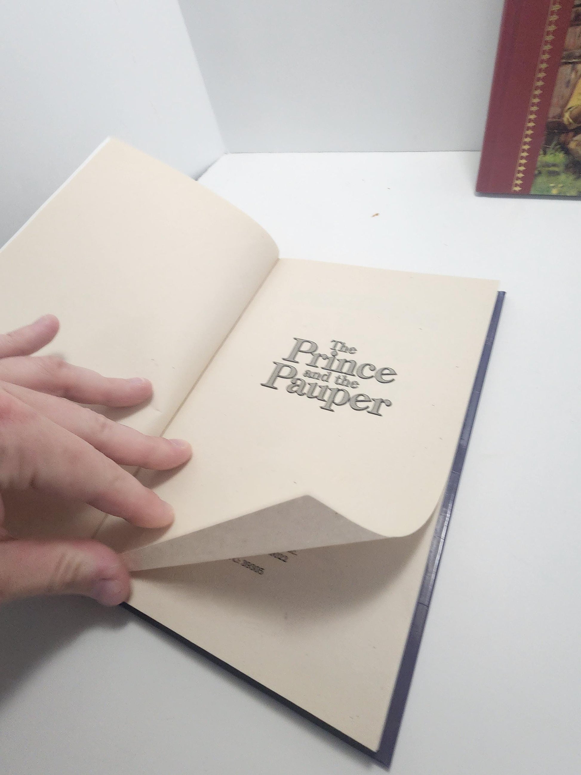 Treasury Of Illustrated Classic Vintage 2000s Books - Tom Sawyer - Mark Twain - The Prince And The Pauper - Classic Books - Fairy Tales