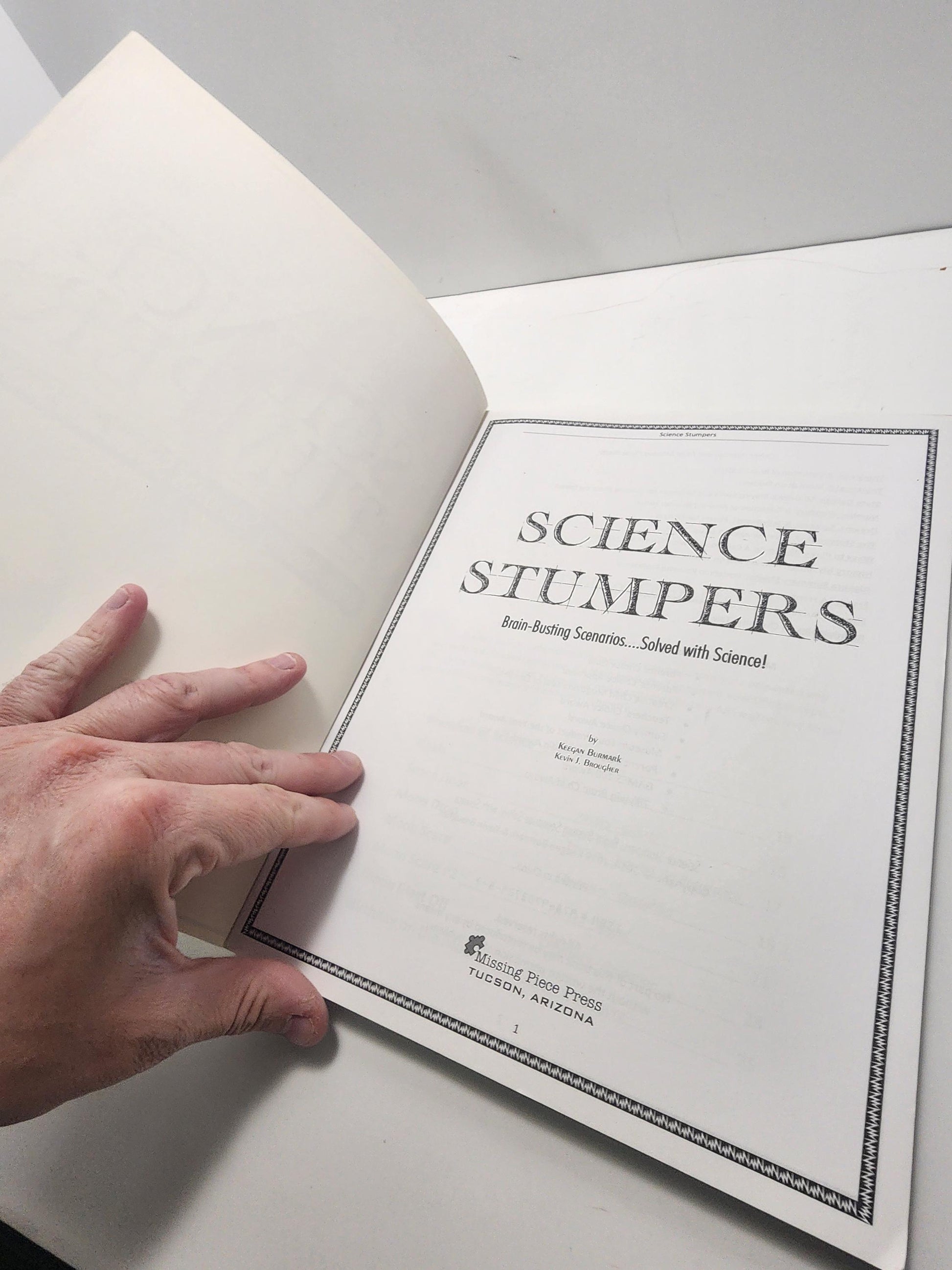 Science Stumpers OR Conspiracies & Conspiracy Theories Vintage Books - Science - Science Books - Conspiracy - Conspiracy Theories - Newton