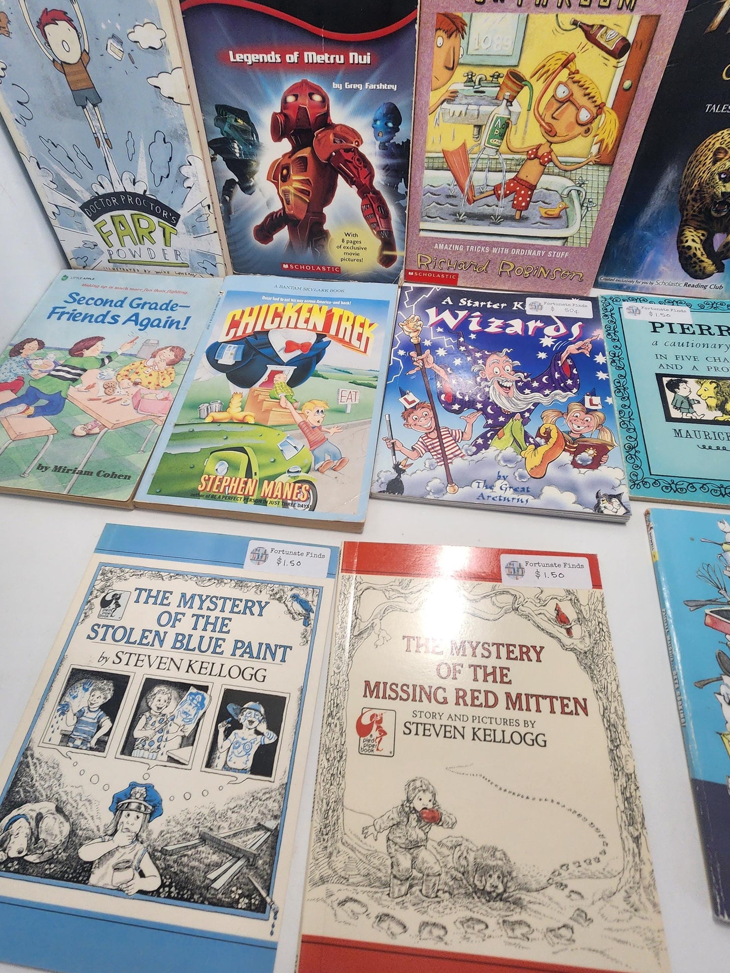 Children's Book LOT Of 12 - Books - Children's Books - Kids Books - Scholastic - The Nutcracker - Bioncle - Fart Powder