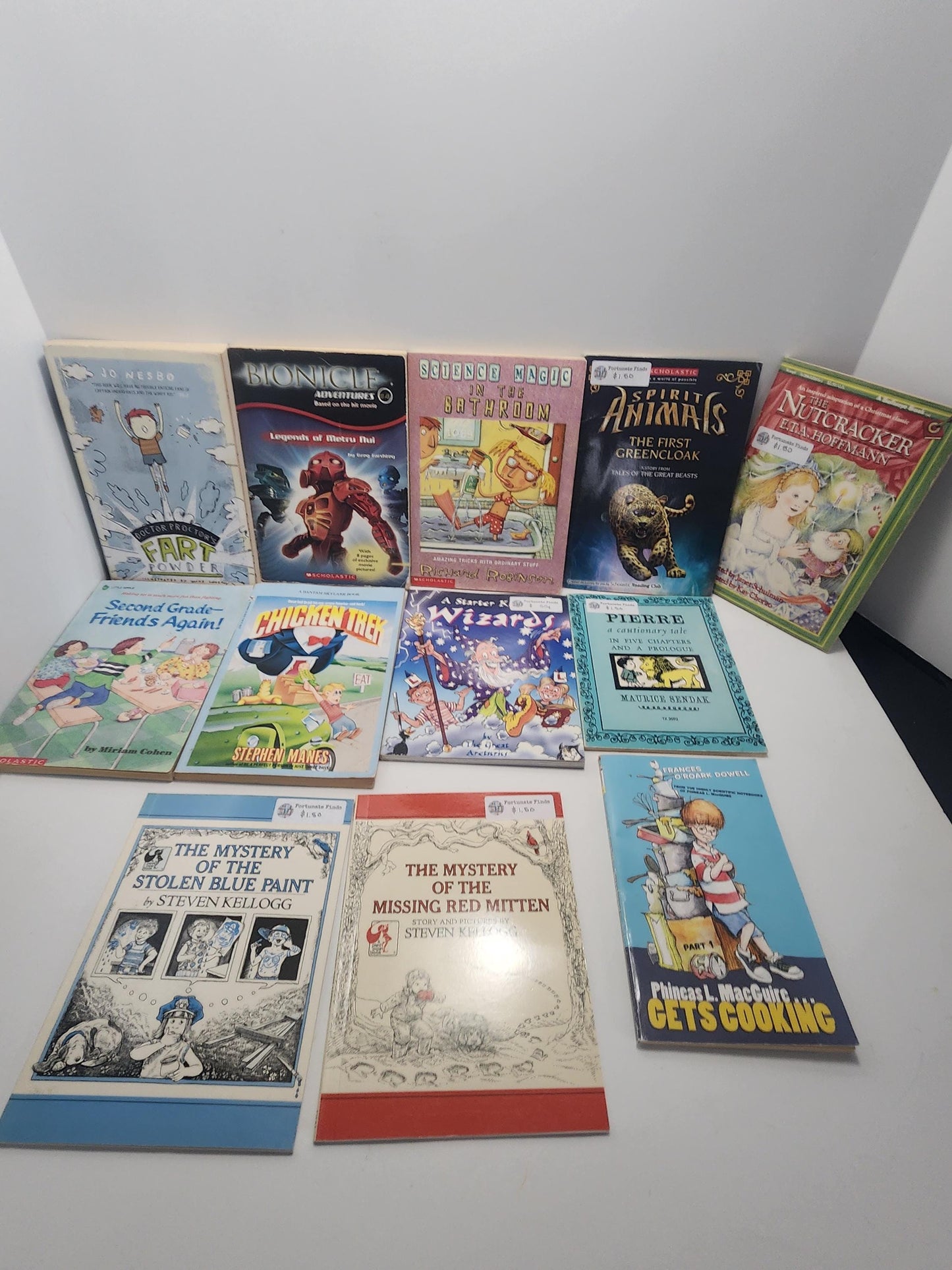 Children's Book LOT Of 12 - Books - Children's Books - Kids Books - Scholastic - The Nutcracker - Bioncle - Fart Powder