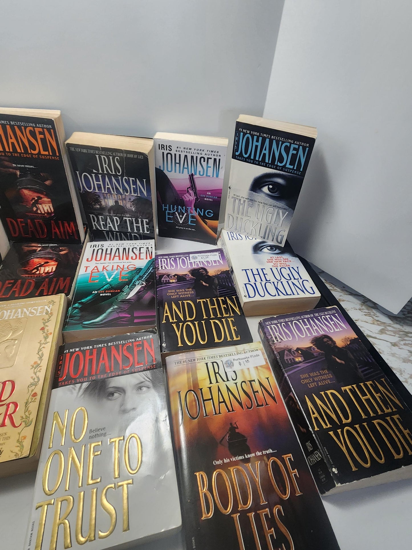 Iris Johansen Book LOT Of Over 15 Paperback Books - Paperback Books - Books - Book Series - Iris Johansen - Vintage Books - Book Series