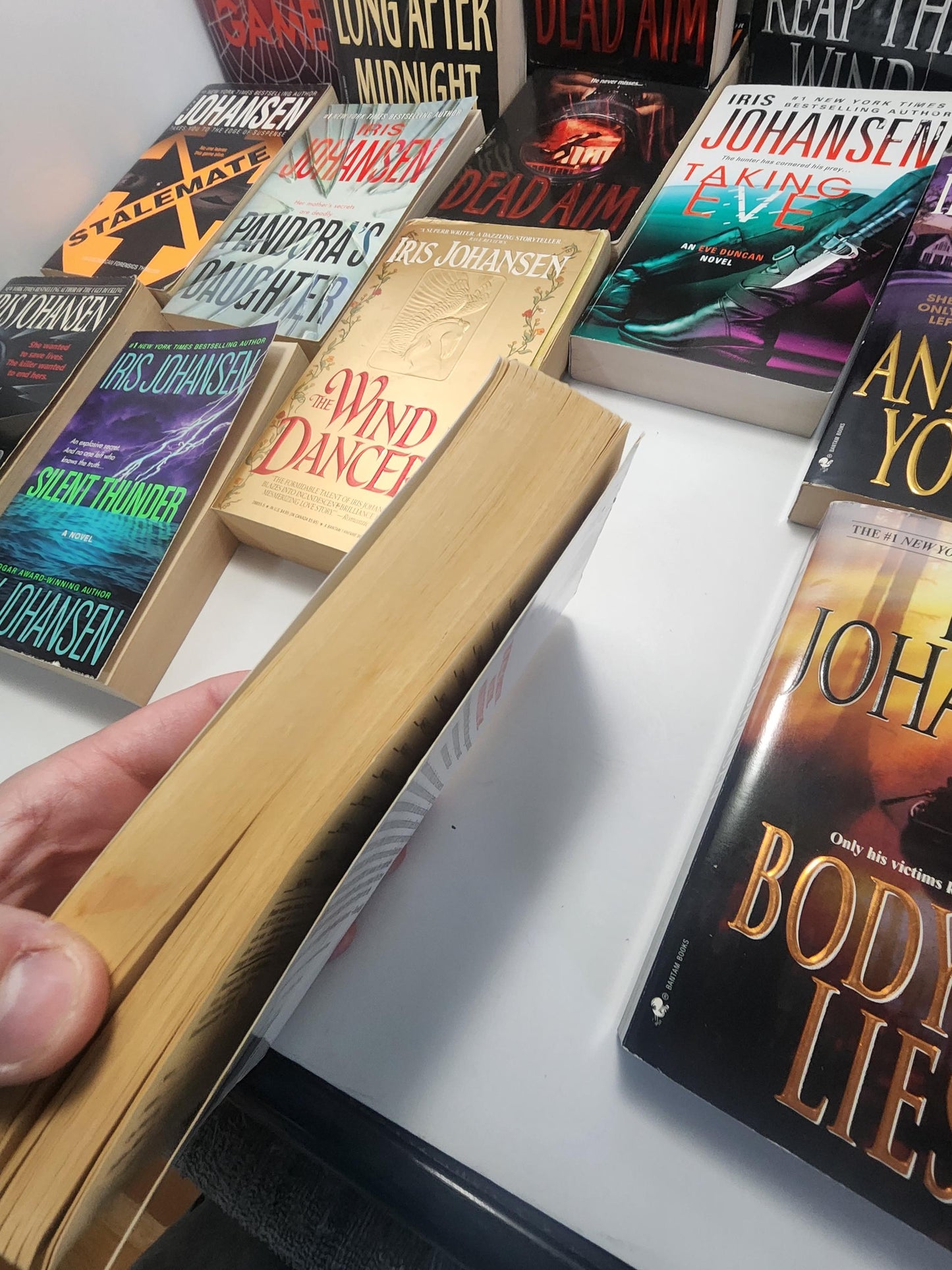 Iris Johansen Book LOT Of Over 15 Paperback Books - Paperback Books - Books - Book Series - Iris Johansen - Vintage Books - Book Series