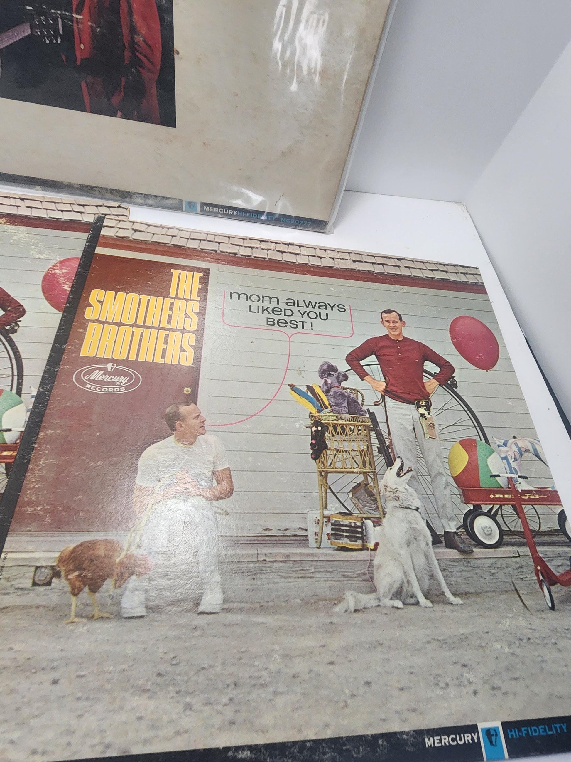 The Smothers Brothers 1980s Vintage Vinyl Record - Vinyl - Vinyl Records - Records - LP Records - Brothers - The Smothers Brothers