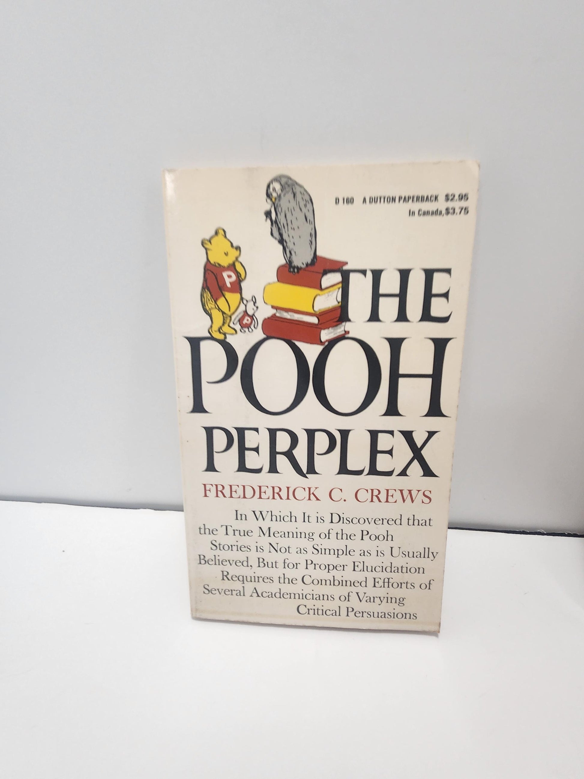 The Pooh Perplex: A Freshman Casebook by Frederick C. Crews - Winnie The Pooh - 1980's - Vintage Books - Paperback Books - The Pooh Perplex