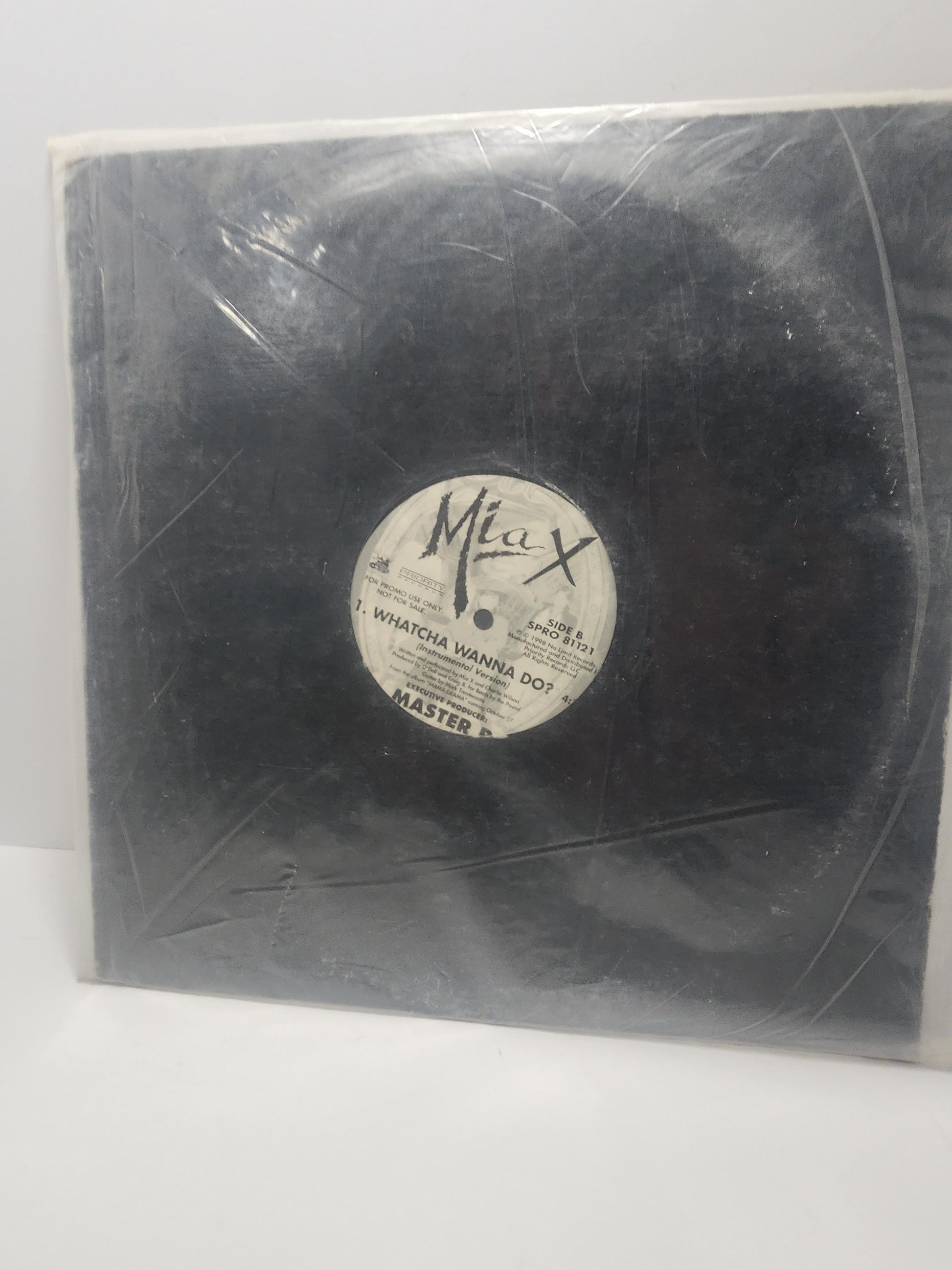Mia X Whatcha Wanna Do 12 Inch Vinyl LP Record - Mia X - Whatcha Wanna Do - Music - Vinyl - Vinyl Records - Music - Vintage Music
