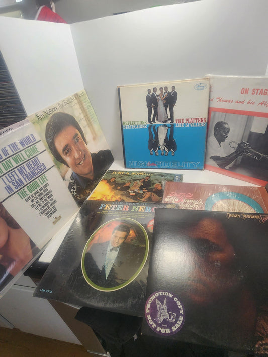 Vinyl Records Vintage 1970s 1980s Mixed LOT - Vinyl - Records - Music - Vintage Music - Peter Nero - Just A Song - High Fidelity