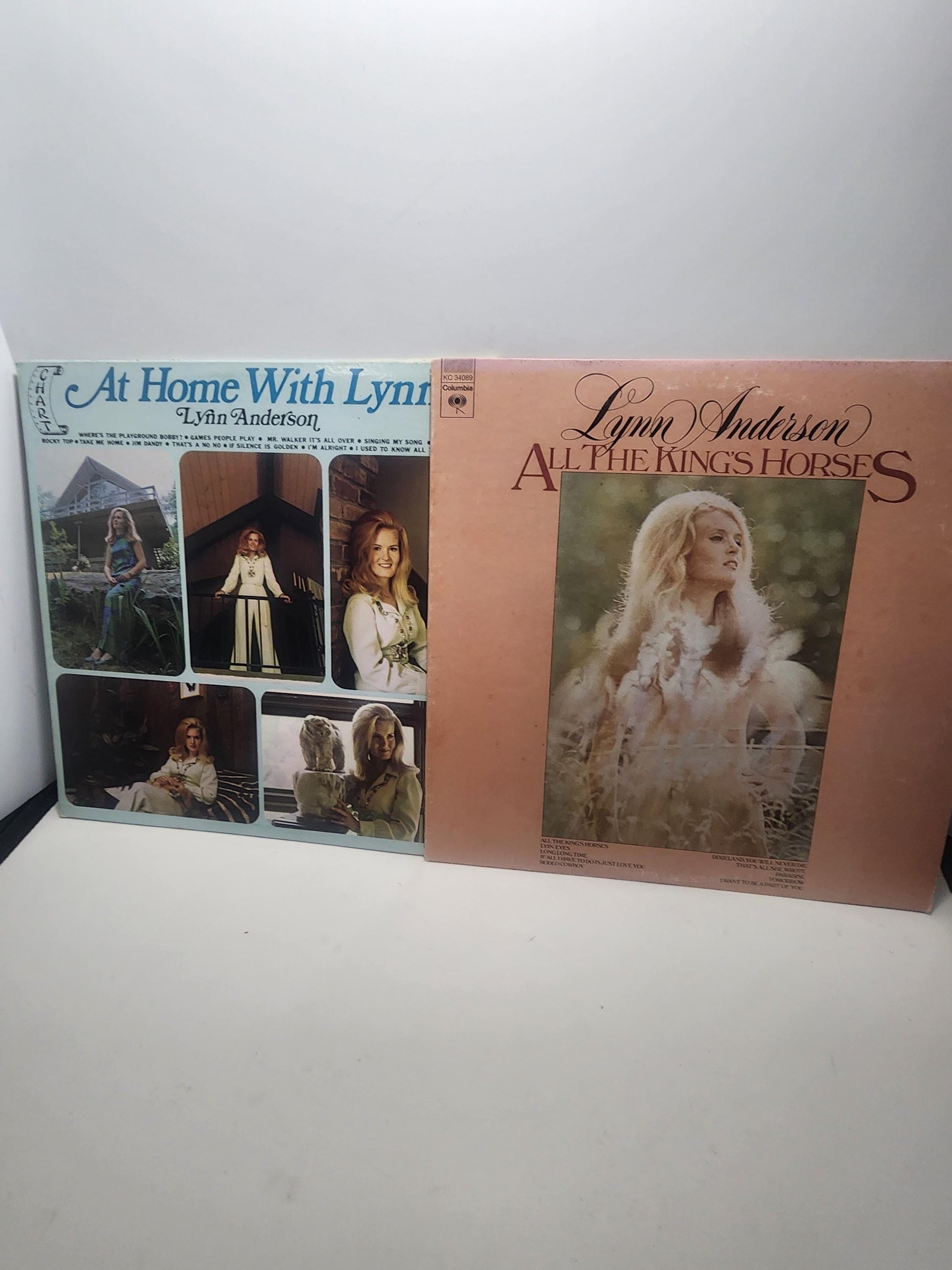 Lynn Andersen Vinyl 1980s LP Records LOT of 2 - Lynn Andersen - Vinyl - Vinyl Records - Records - LP Records - Country Music - Women Artists