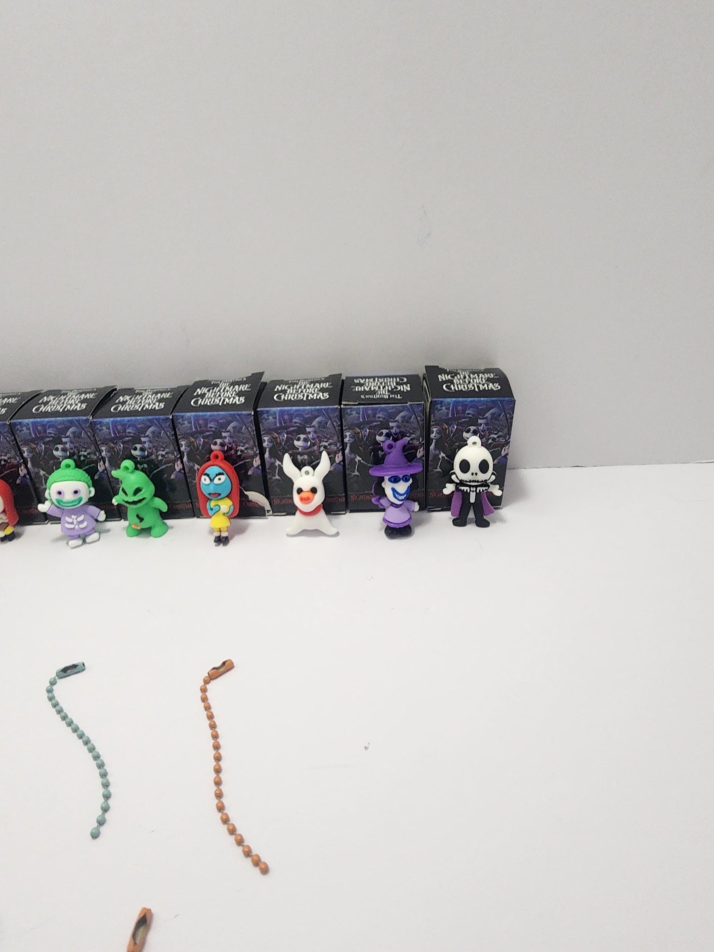 Disney's The Nightmare Before Christmas Figures With Keychains - Jack Skellington - The Nightmare Before Christmas - Halloween - Disney Tiys