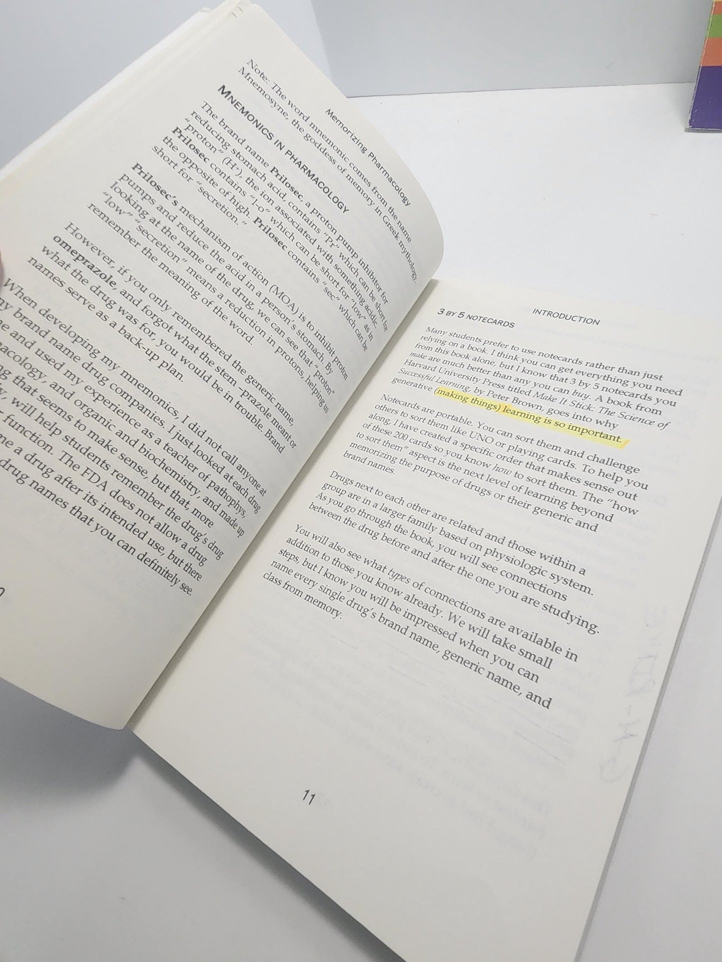 Memorizing Pharmacology Education School Book - Pharmacology - Pharmacist - Medicine - Medicine Books - Educational Books - Learning Books
