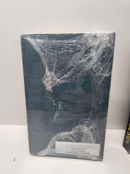 1961 Hardcover Vector Analysis By Louis Brand - Antique Books - Books - Hardcover Books - Vector Analysis - Louis Brand