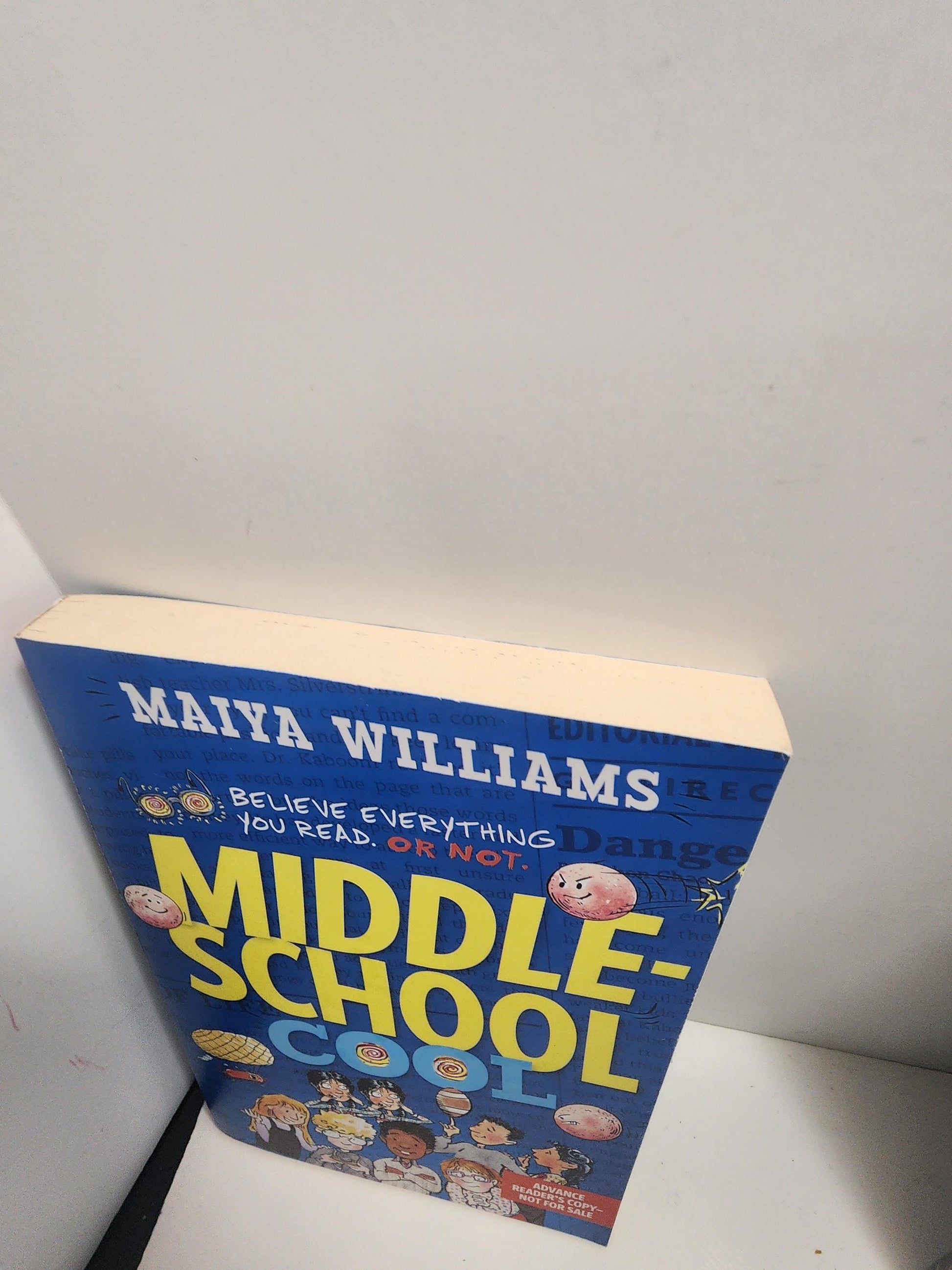Middle School Cool By Maiya Williams - Maiya Williams - Middle School - Kids Books - School - Maiya Williams Books