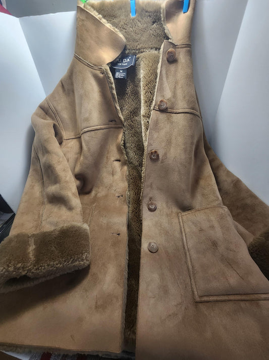 Vintage Fu Da Faux Coat Jacket Size Medium - Size Medium - Fuda - Fu Da - Coats - Jacket - Clothing - Fu Da Faux - Faux Coat - Fur Jacket