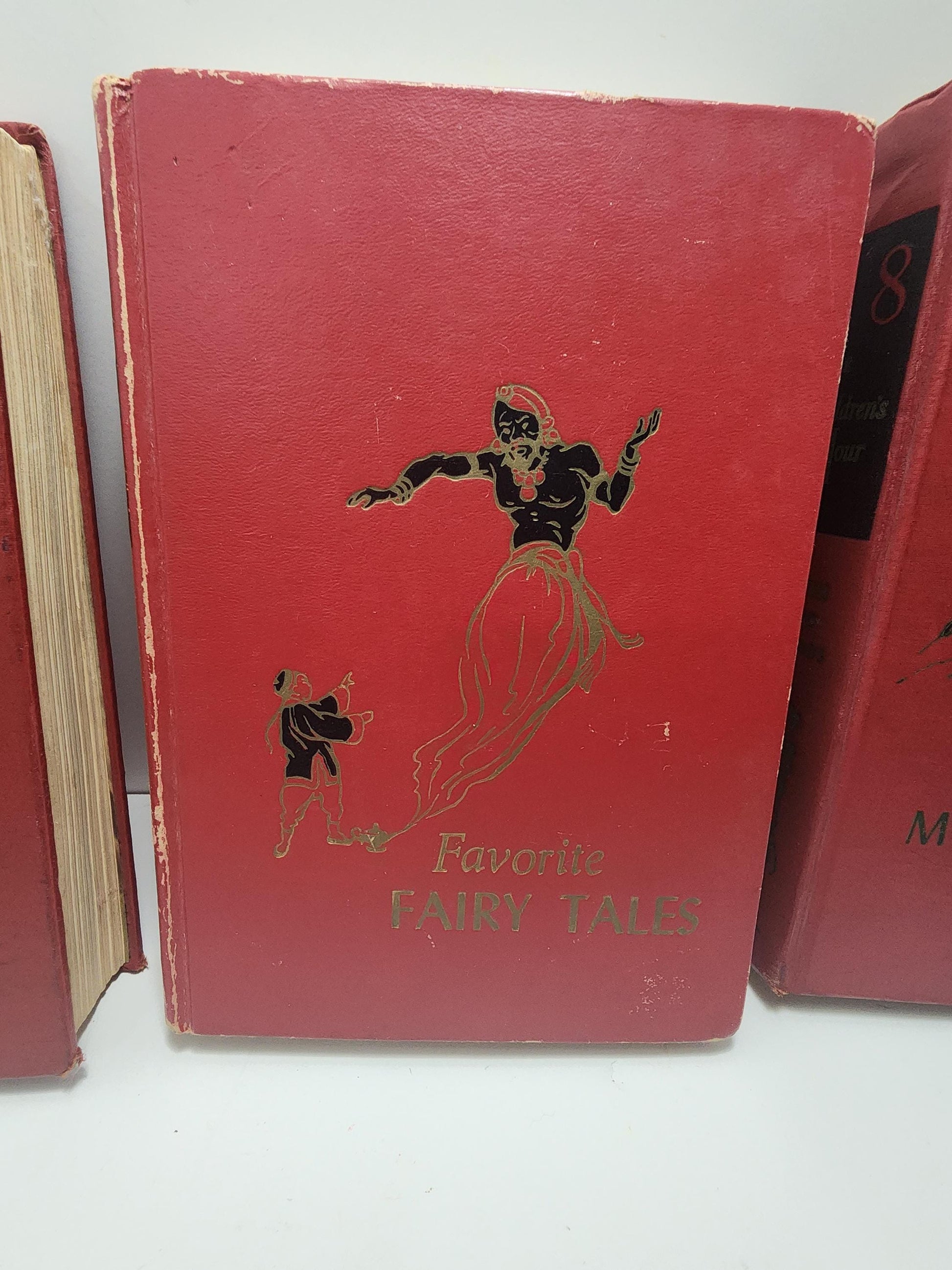 1953 The Children's Hour Fairytales Poems Myths and Legends Book LOT Of 3 - The Children's Hour - 1950s - Antique Books - Fairytales - Myths