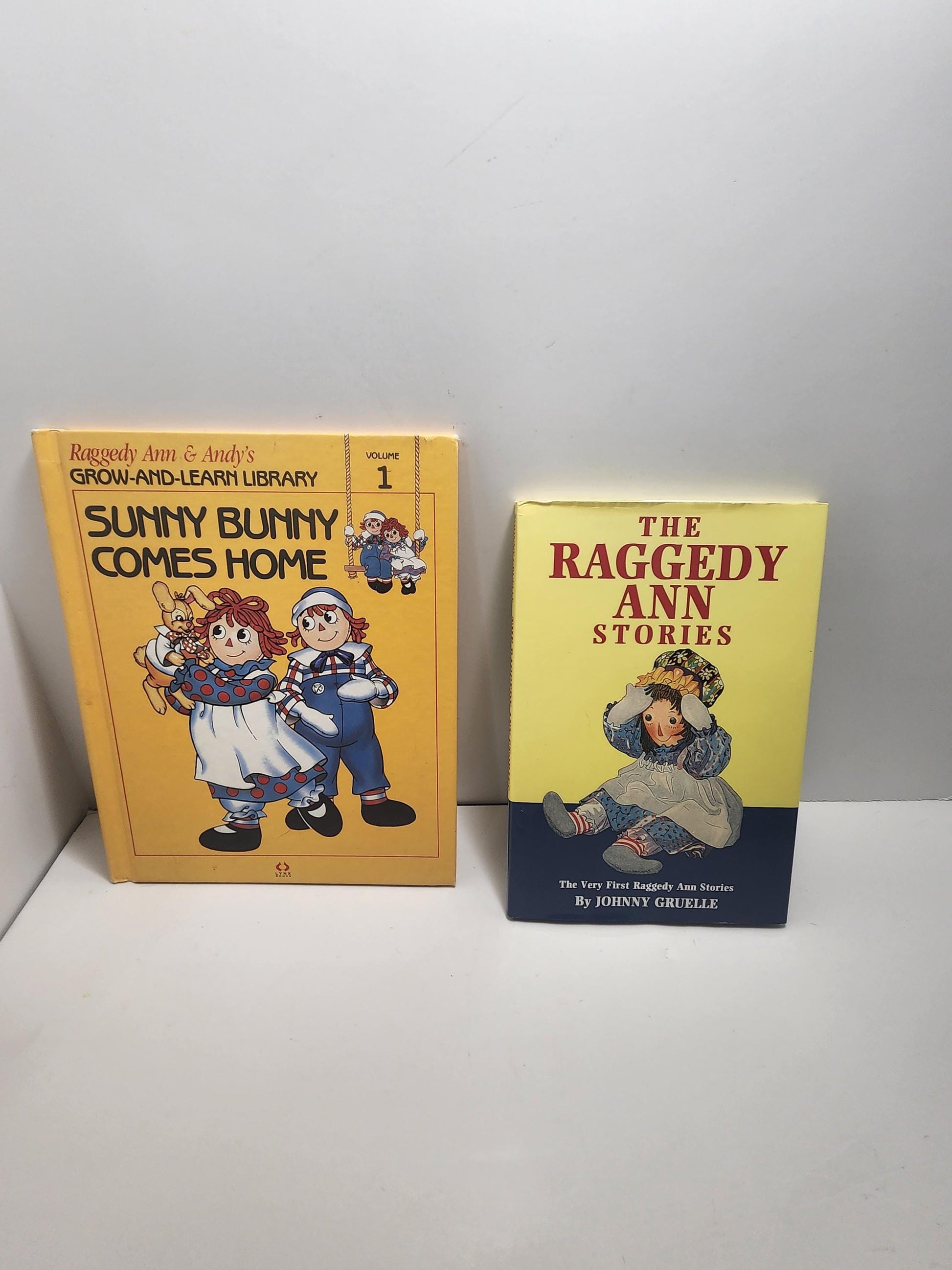 Raggady Ann & Andy Vintage 1980s Books LOT Of 2 - Books - Vintage Books - Children's Books - Raggady - Raggady Ann and Andy