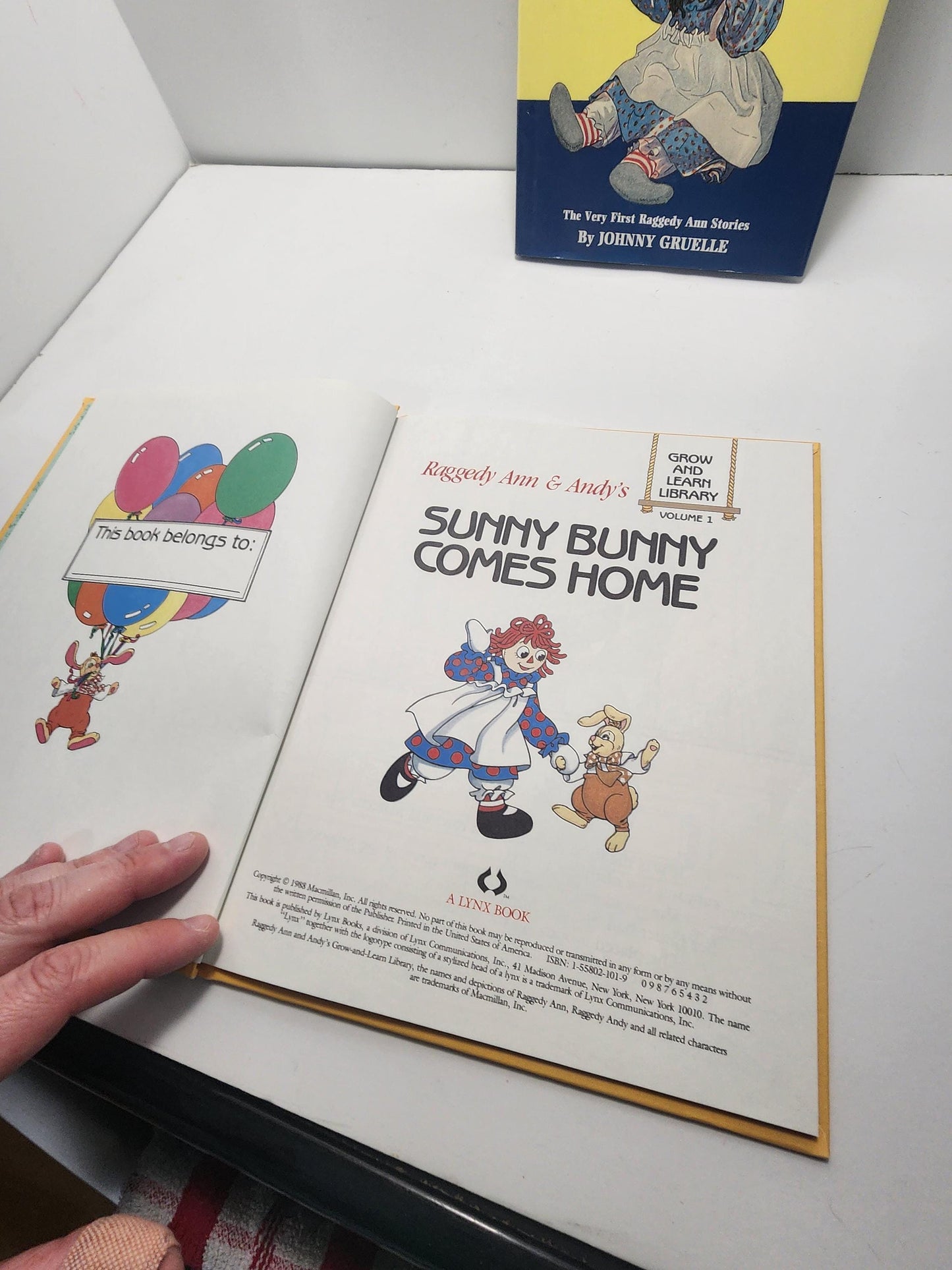 Raggady Ann & Andy Vintage 1980s Books LOT Of 2 - Books - Vintage Books - Children's Books - Raggady - Raggady Ann and Andy