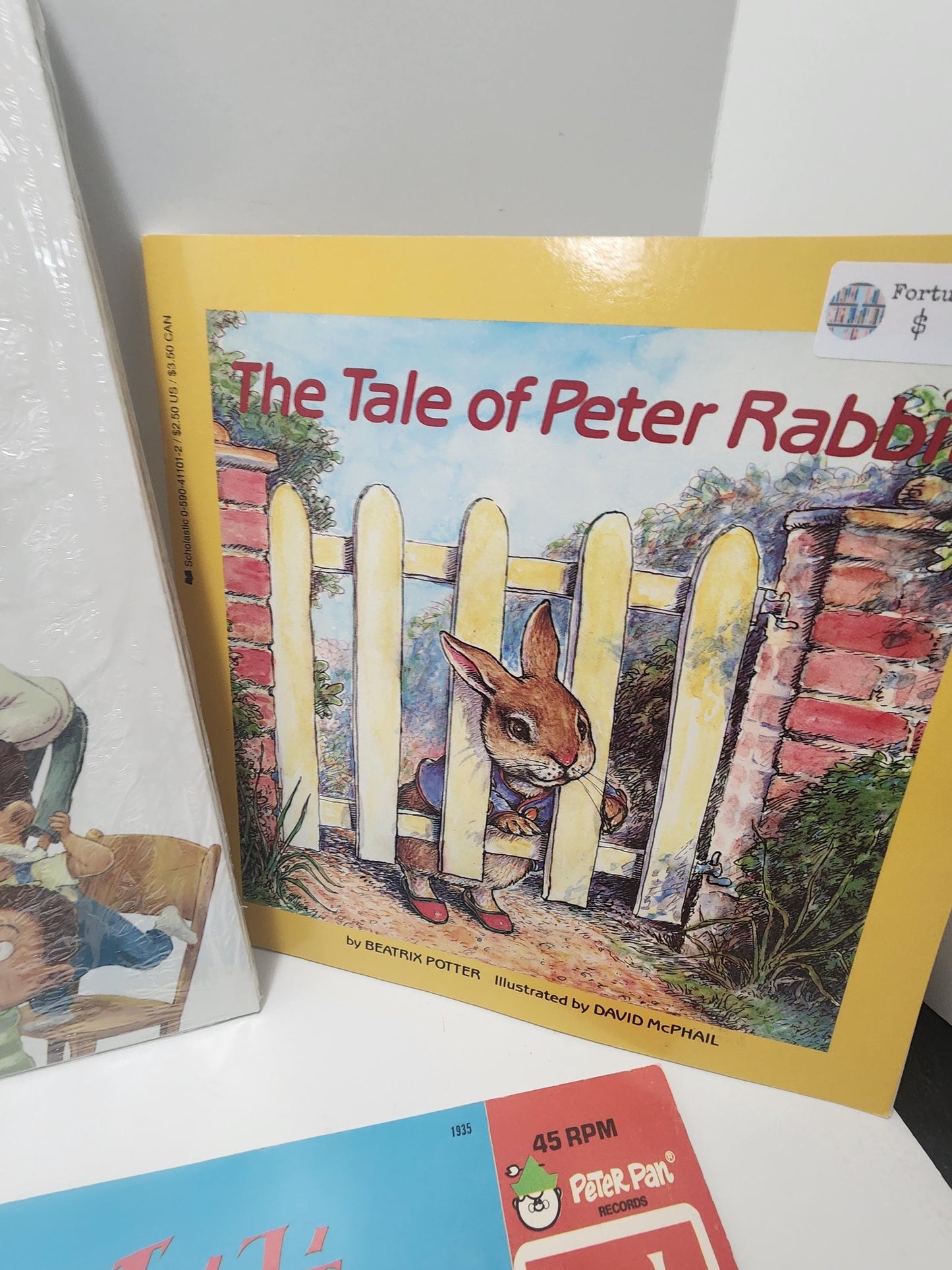 Popular Vintage Children's Books - Books - Children's Books - Peter Rabbit - Just Try One Bite - Vinyl Record Book - Heidi - Where Does The