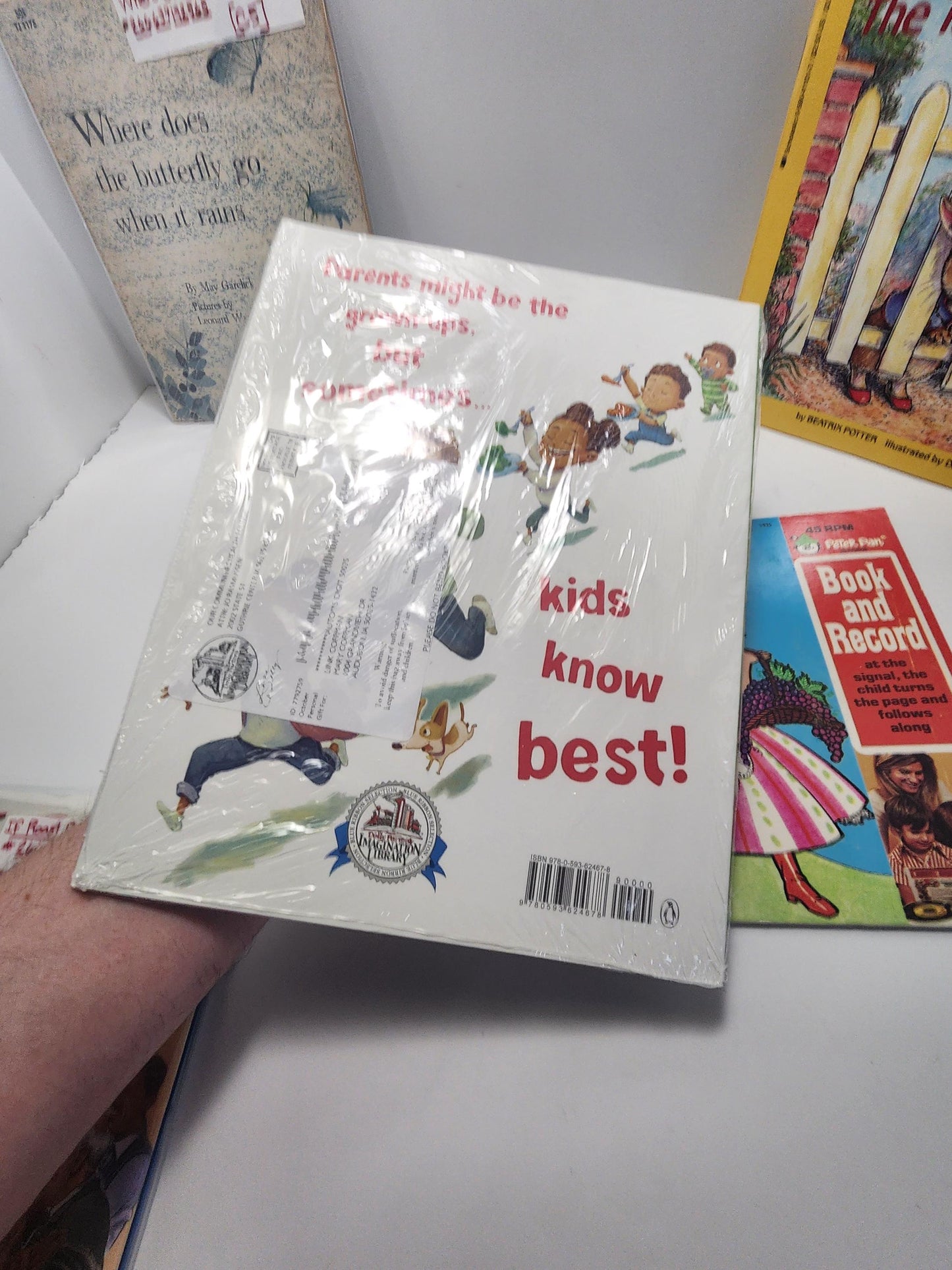 Popular Vintage Children's Books - Books - Children's Books - Peter Rabbit - Just Try One Bite - Vinyl Record Book - Heidi - Where Does The
