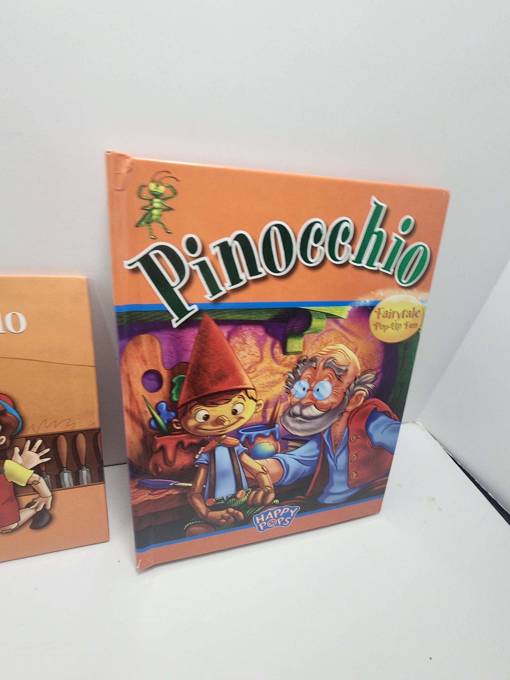 Pinocchio Vintage Pop Up And Fairytale Books LOT Of 2 - Pinocchio - Pop Up Books - Children's Books - Books - Kids Books - Fairy Tale