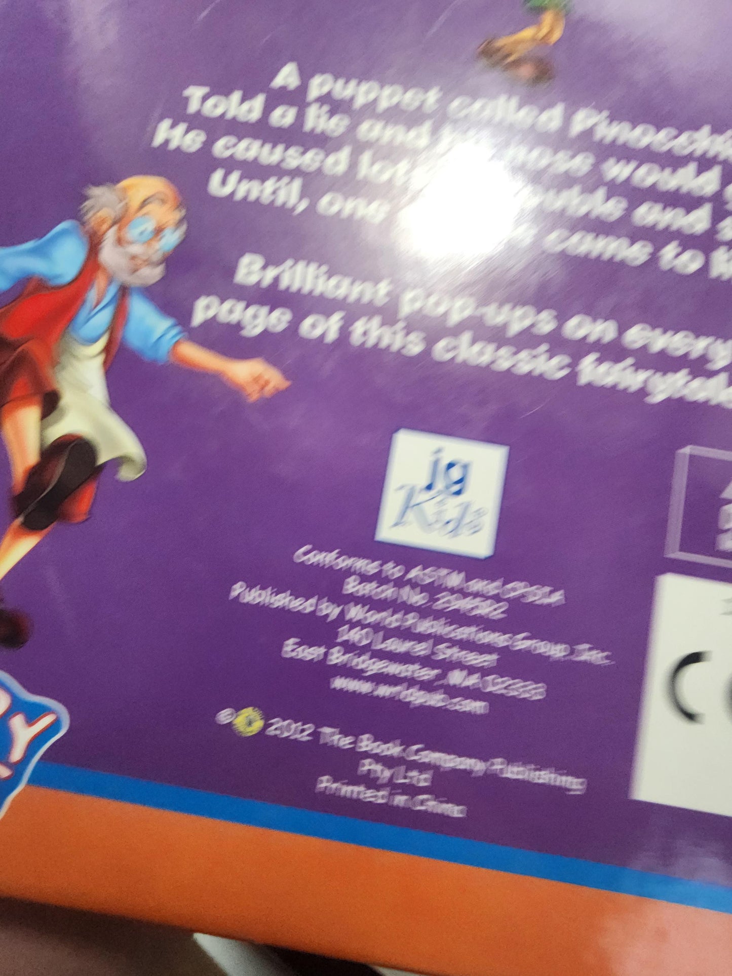 Pinocchio Vintage Pop Up And Fairytale Books LOT Of 2 - Pinocchio - Pop Up Books - Children's Books - Books - Kids Books - Fairy Tale