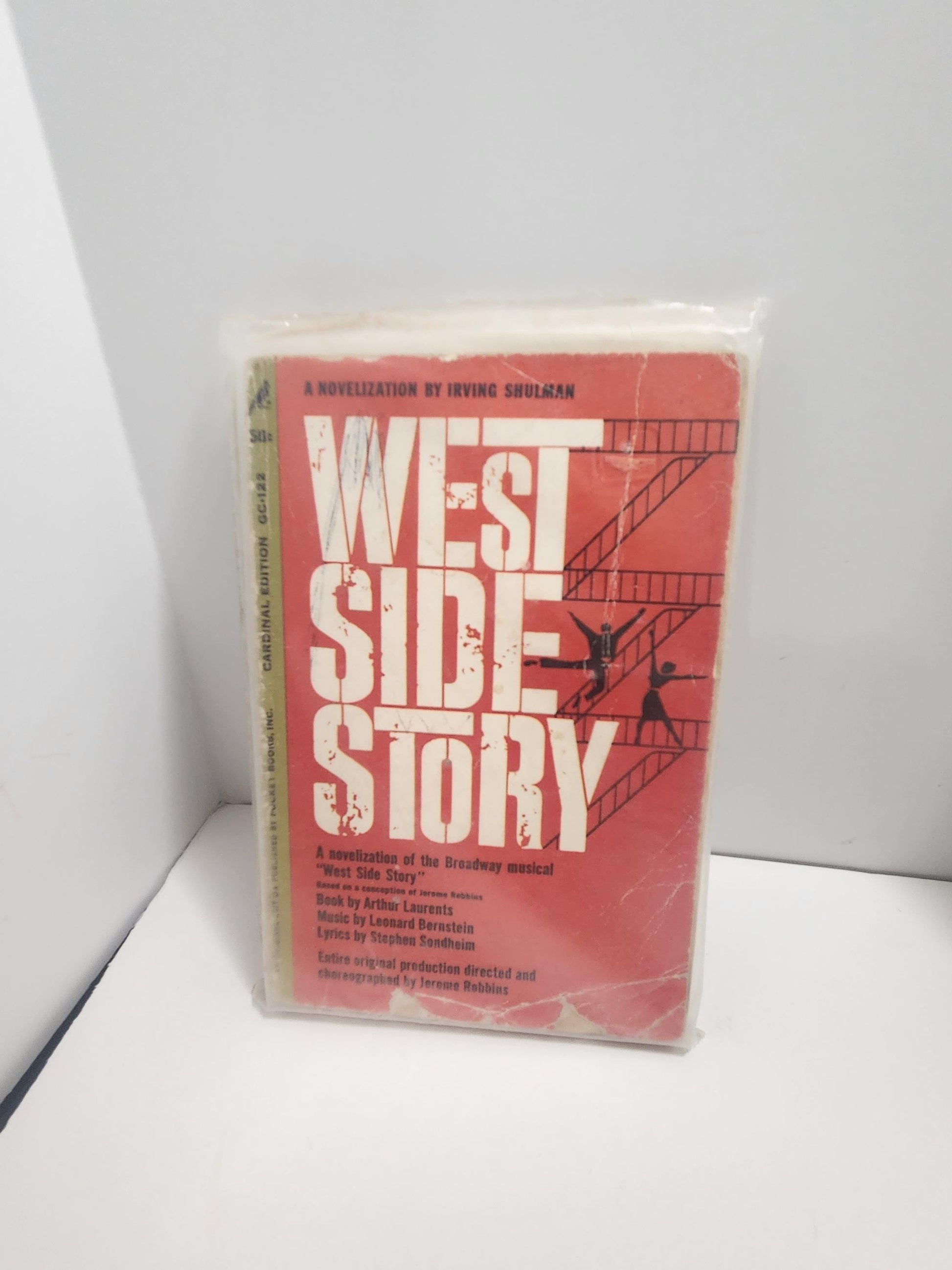 1961 West Side Story Irving Shulman - Irving Shulman Books - Irvin Shulman - West Side Story - Paperback Books - Vintage Books