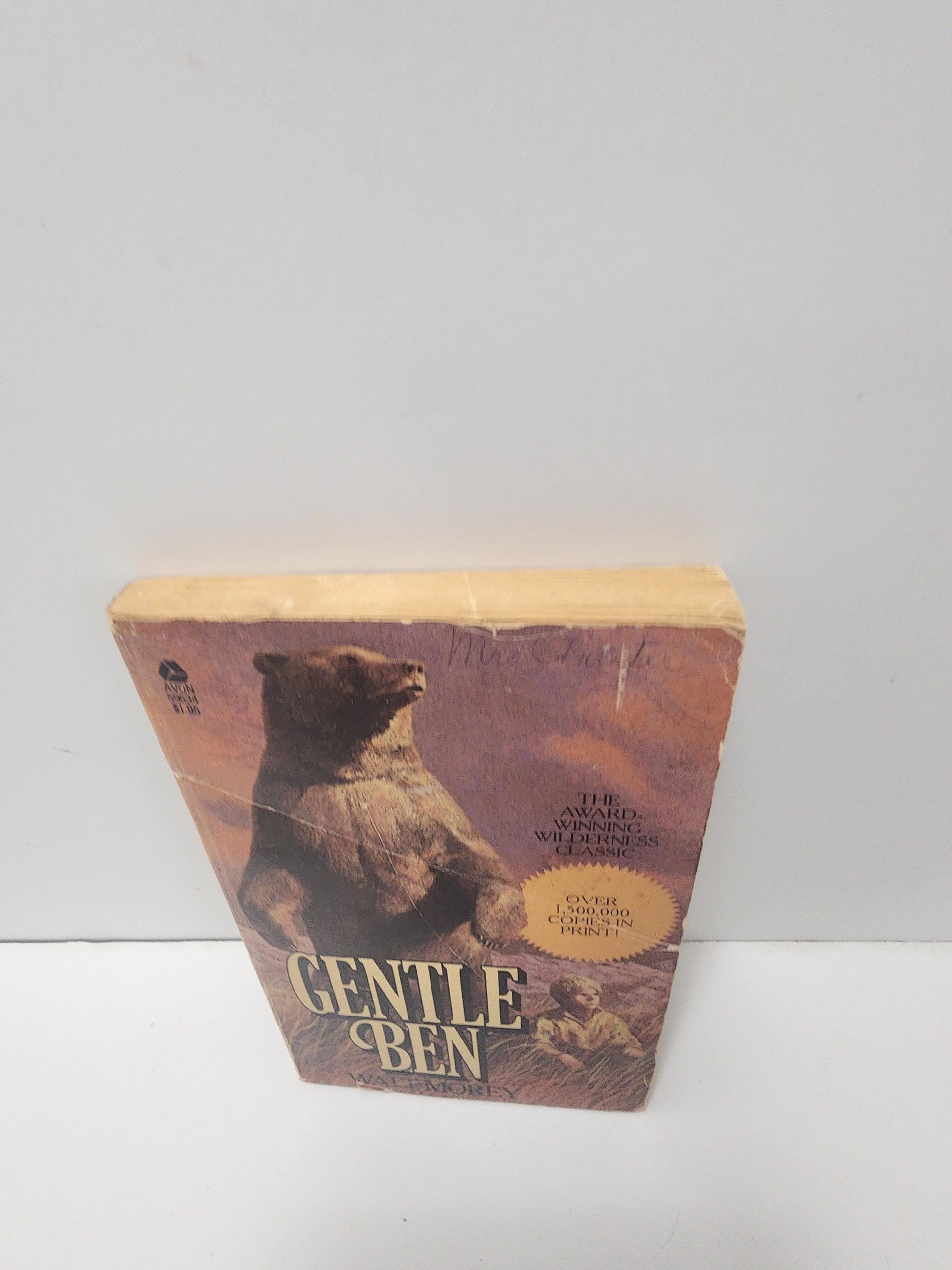 1965 Gentle Ben By Walt Morey - Walt Morey - Walt Morey Books - 1960's - Vintage Books - Paperbafk Books - Gentle Ben - Gentle Ben Book