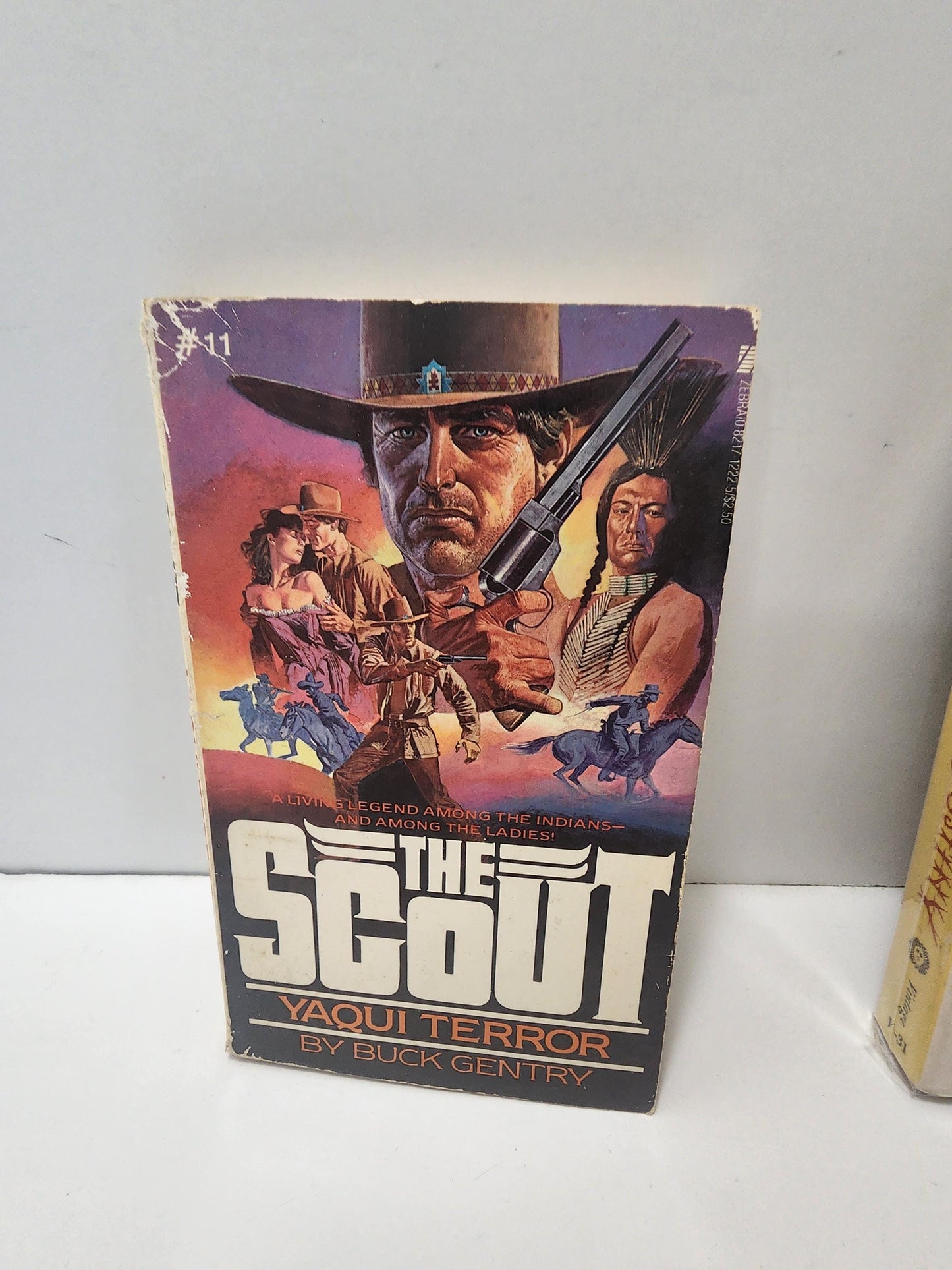 The Scout 1983 By Buck Gentry Paperback Book - Books - Vintage Books - Paperback Books - The Scout - The Scout Book - Westerns - Buck Gentry