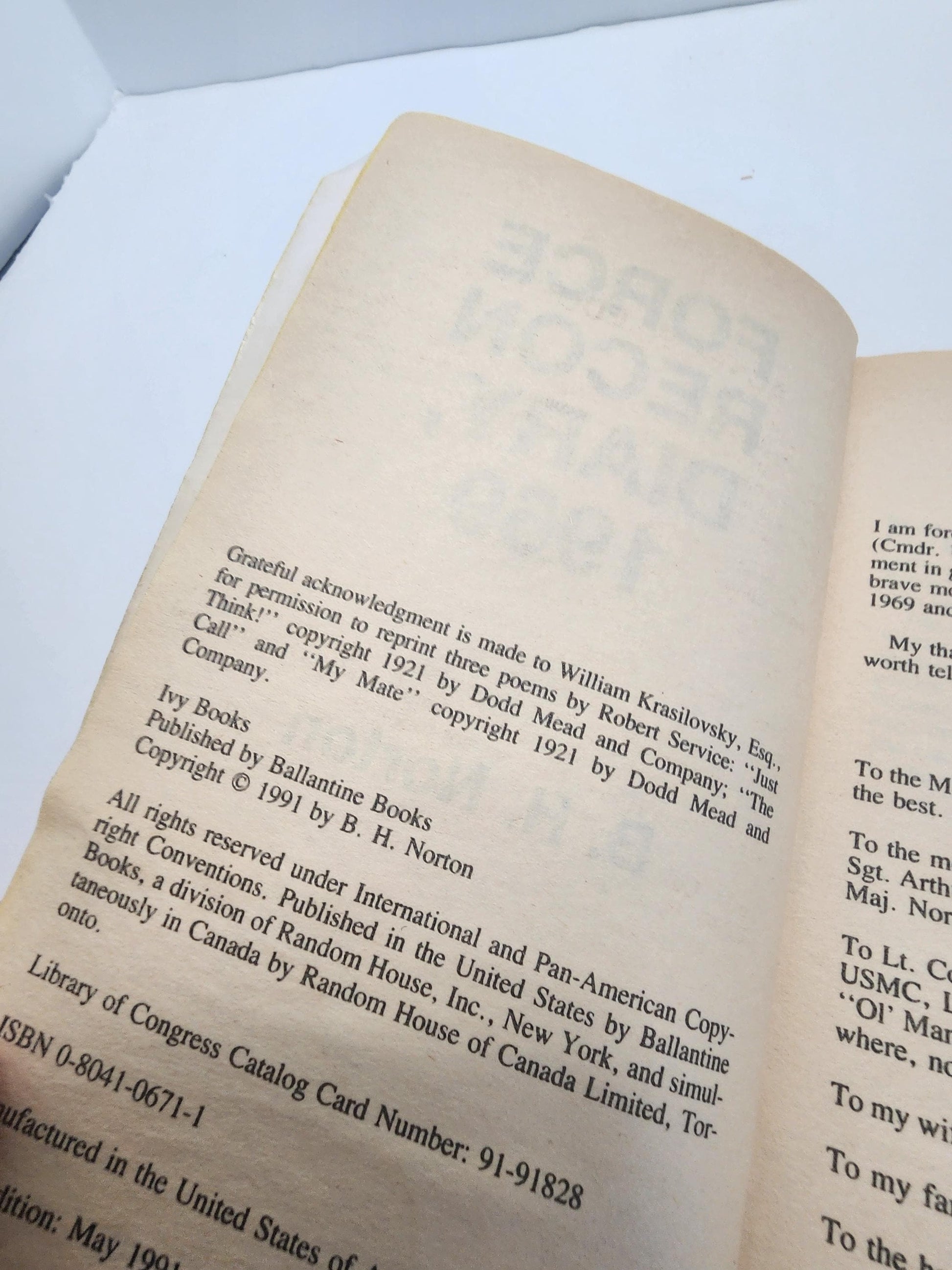 Force Recon Diary, 1969" by Bruce H. Norton - Vietnam - Vietnam War - War - War Books - Force Recon - Diary - War Diaries - Bruce Norton