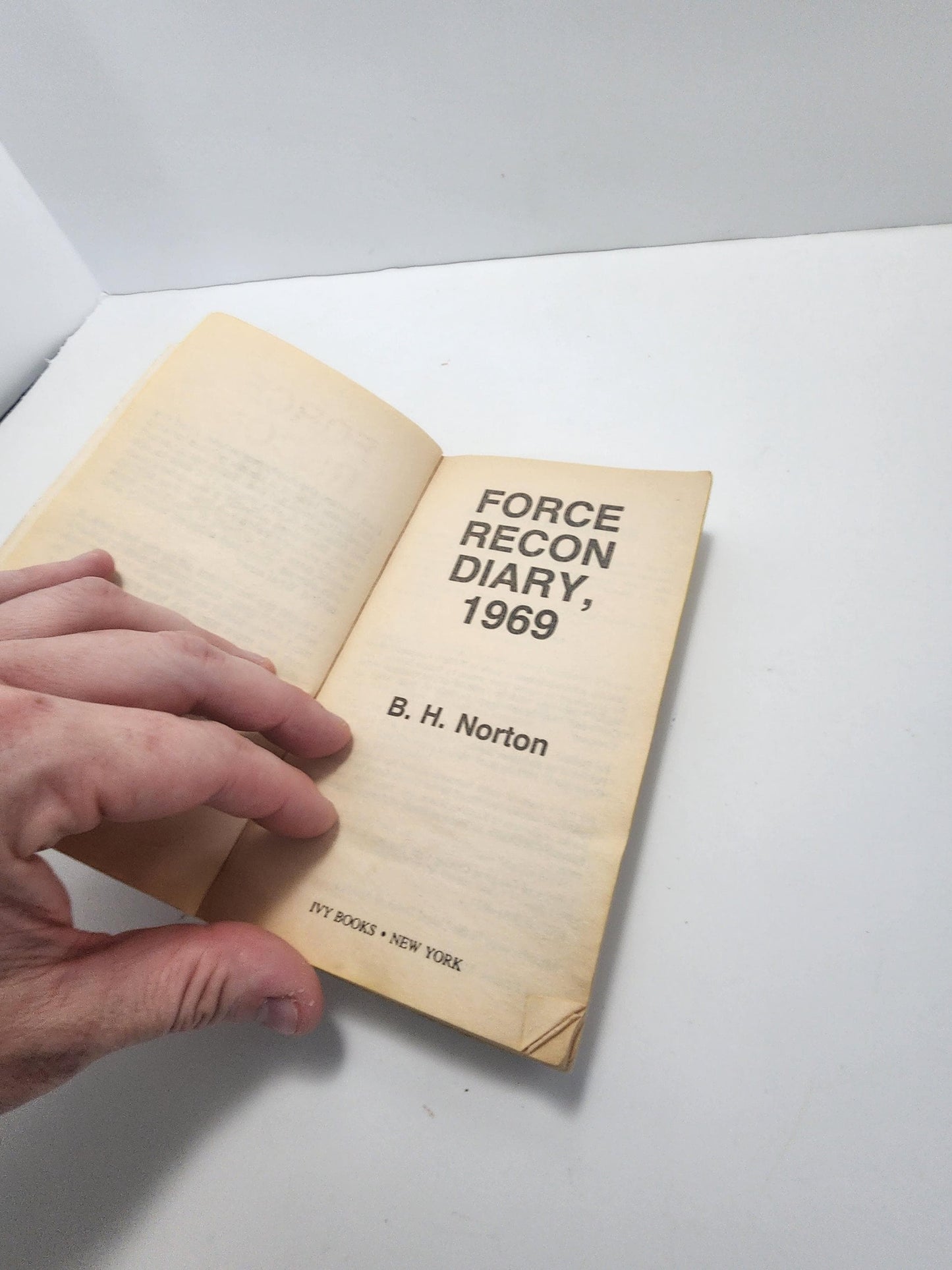 Force Recon Diary, 1969" by Bruce H. Norton - Vietnam - Vietnam War - War - War Books - Force Recon - Diary - War Diaries - Bruce Norton