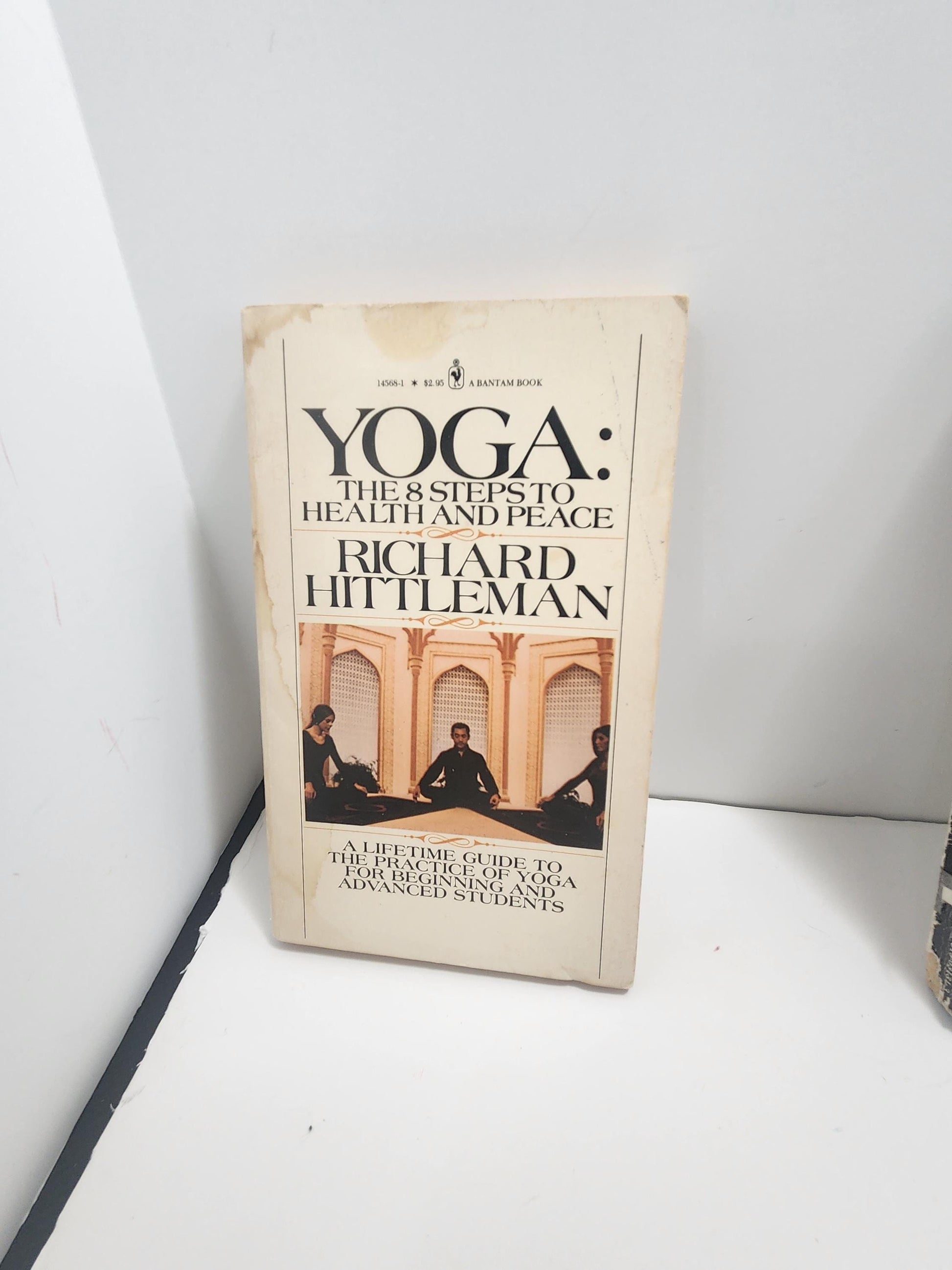 1982 Yoga: The 8 Steps to Health and Peace" by Richard Hittleman - Yoga - Health And Fitness - Yoga Books - Health - Vintage Books