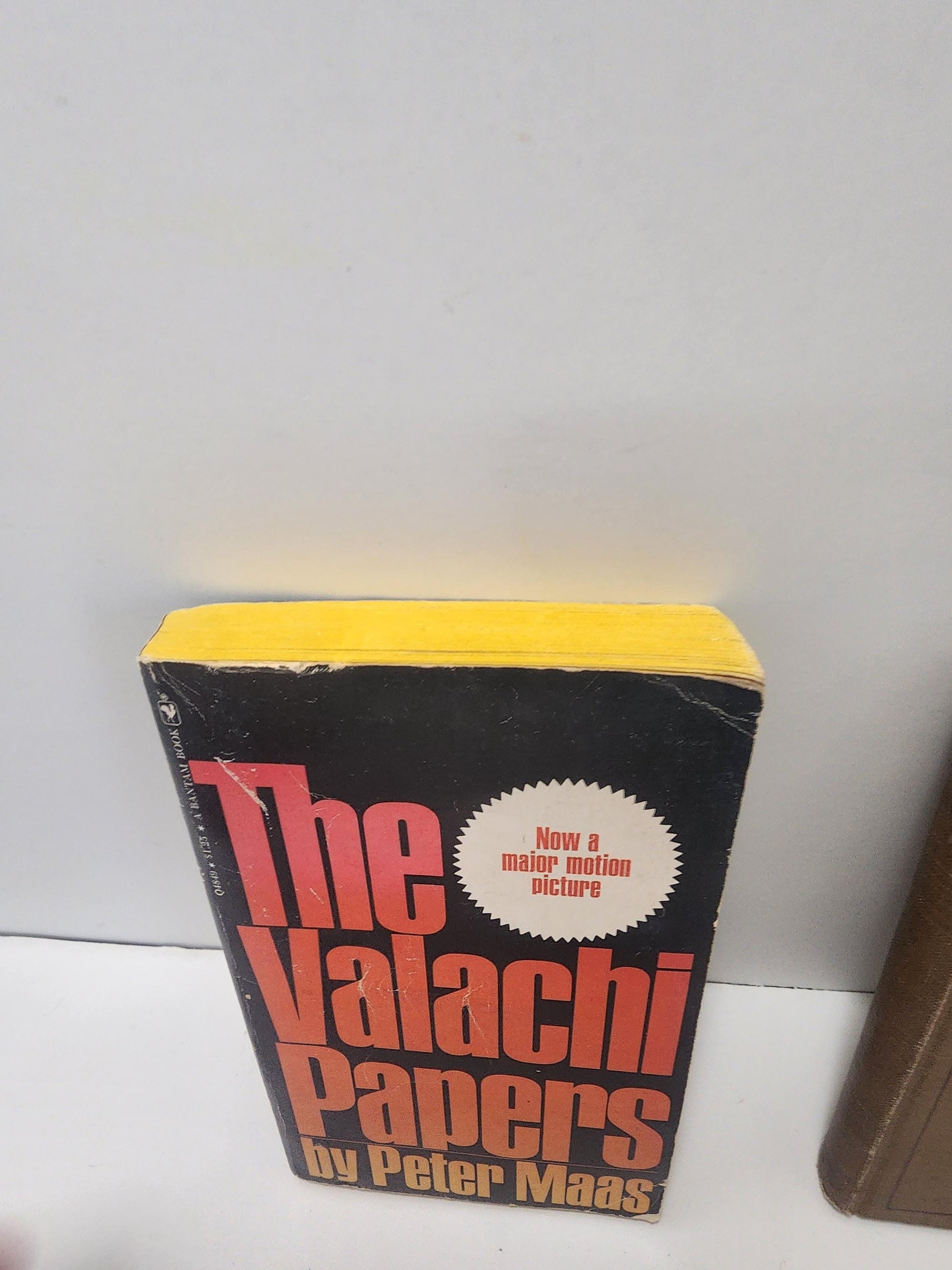 1968 The Valachi Papers By Peter Maas - Peter Maas - Peter Maas Books - 1960's - 1960's Books - Vintage Books - The Valachi Papers - Valachi