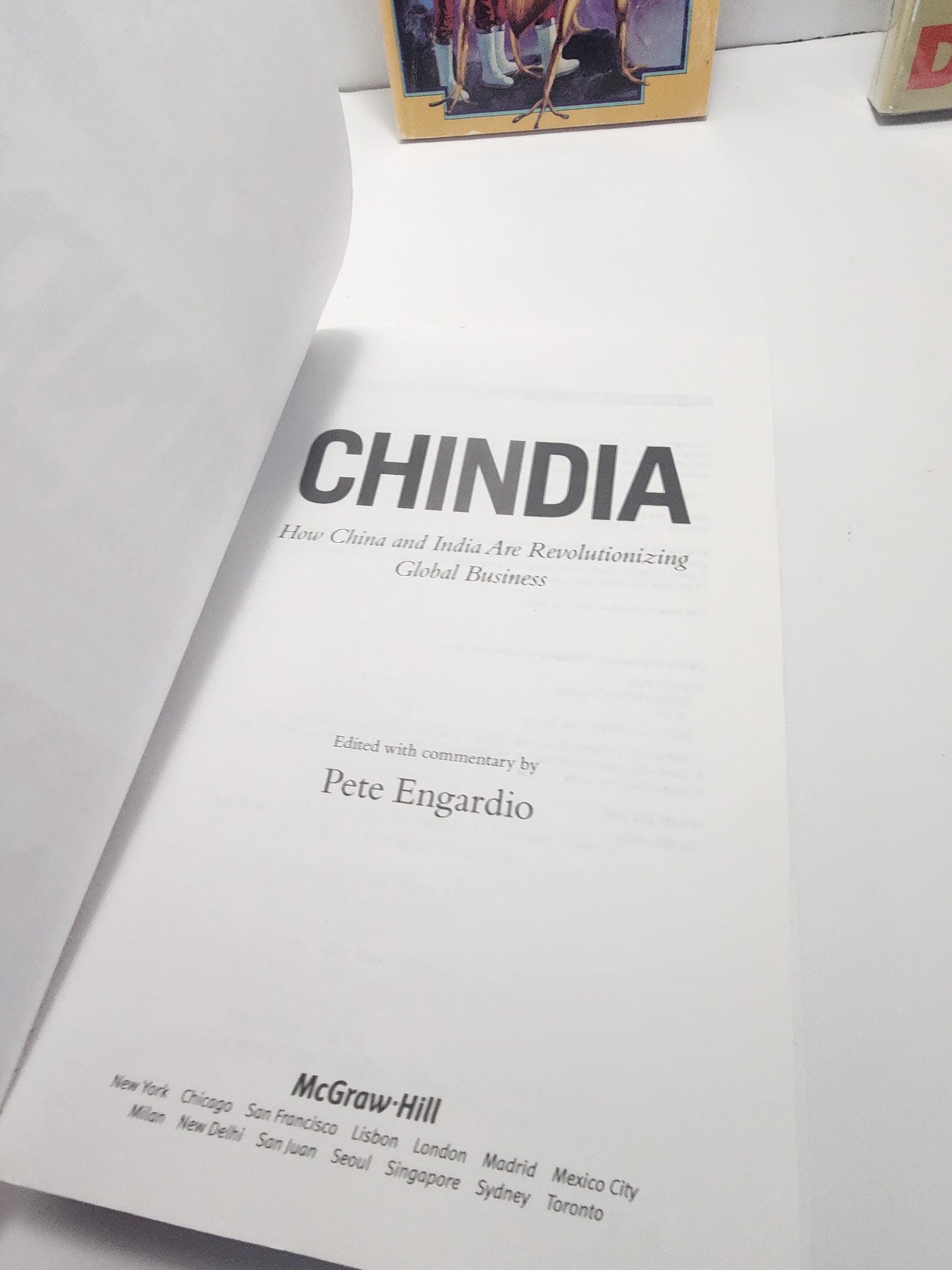 Chindia: How China and India Are Revolutionizing Global Business - China - India - World Books - Global Business - Business Books