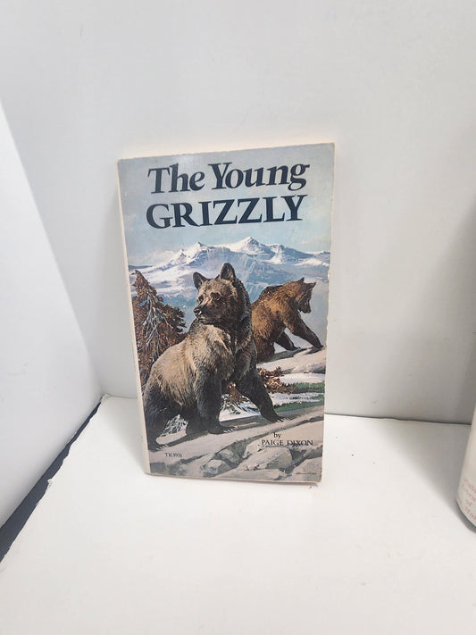1974 The Young Grizzly By Paige Dixon - Paige Dixon - The Young Grizzly - 1970s - Vintage Books - Paperback Books - Paige Dixon Books
