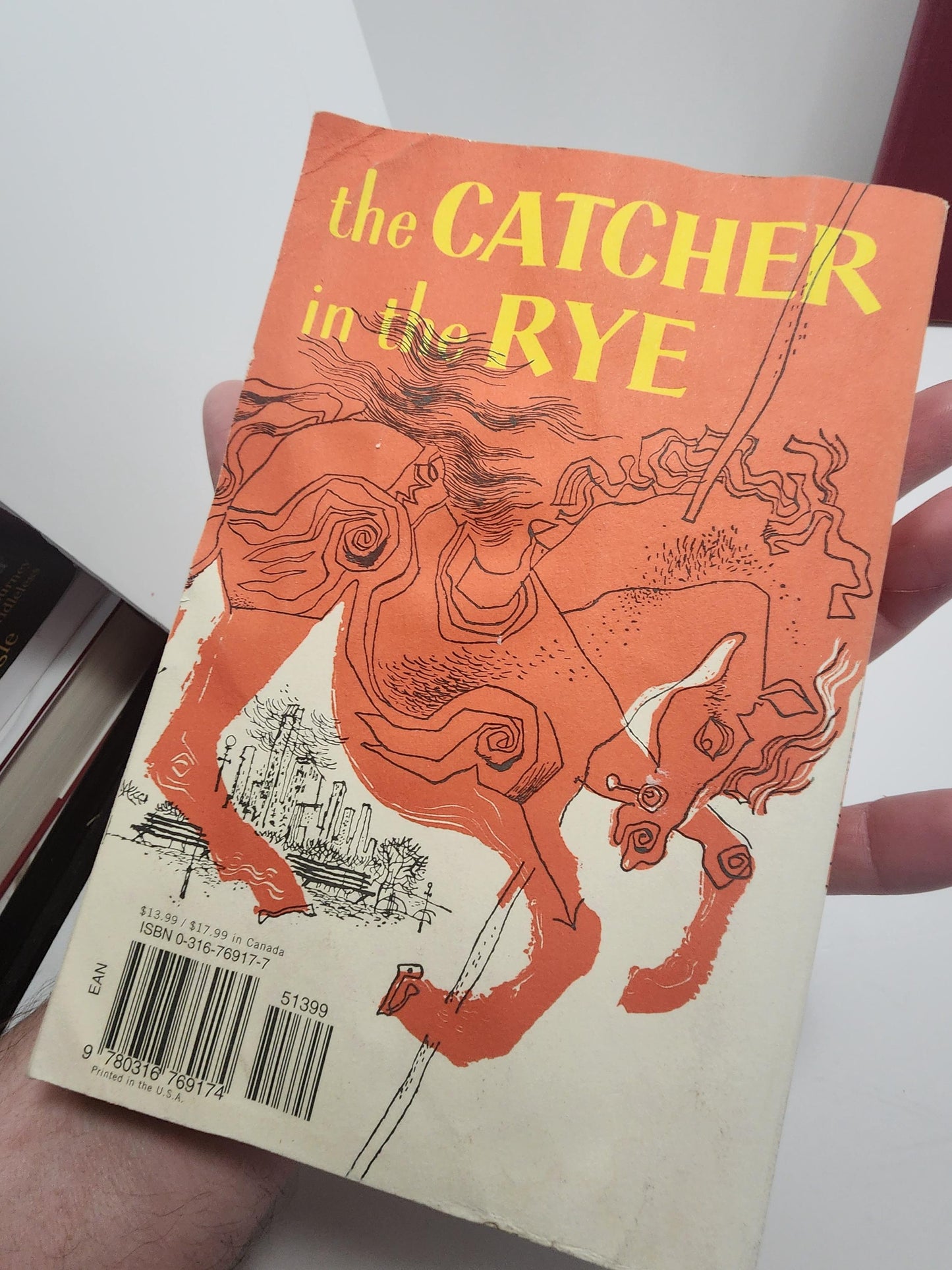 1979 The Catcher in the Rye by J. D. Salinger - 1970's - Vintage Books - Popular Books - J D Salinger - Salinger Books - Catcher In The Rye
