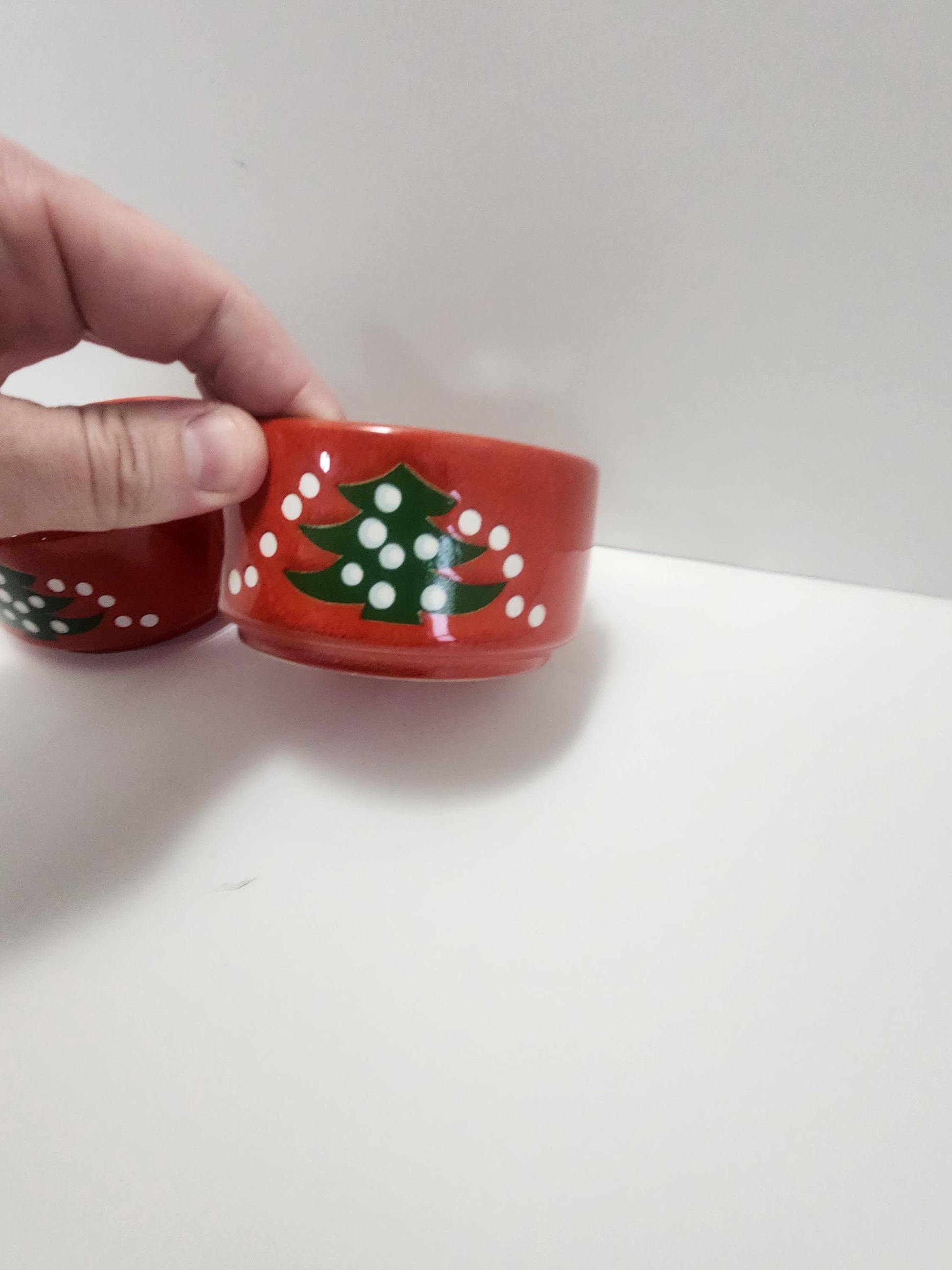 Vintage RARE Waechtersbach Christmas Tree Ashtray (1) - Ashtray - Waechtersbach - Christmas - Christmas Decor - Cigarettes - Tobacco