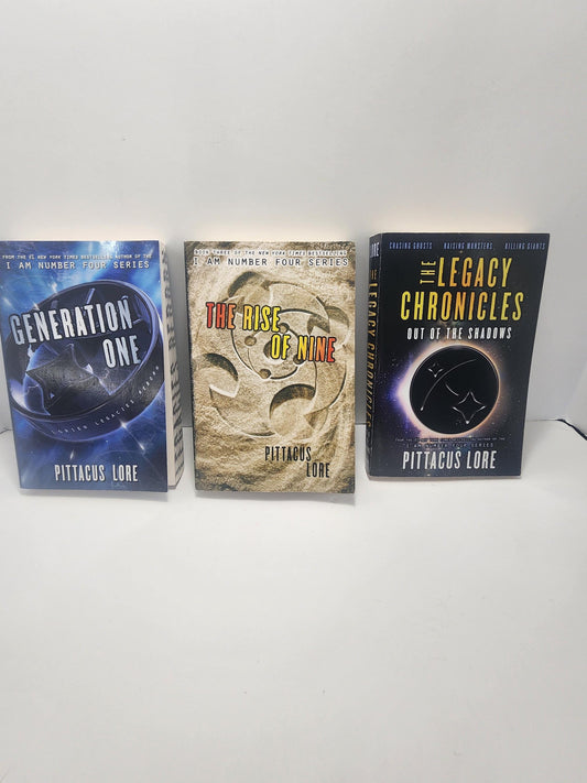 Pittacus Lore Book Series LOT Of 3 - Series - Book Series - Books - Book Lot - Pittacus Lore - Pittacus Lore Books