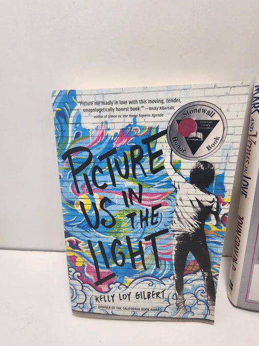 Picture Us in the Light by Kelly Loy Gilbert A Stonewall Honor Club Book - Honor Books - Picture Us In The Light - Young Adult Books
