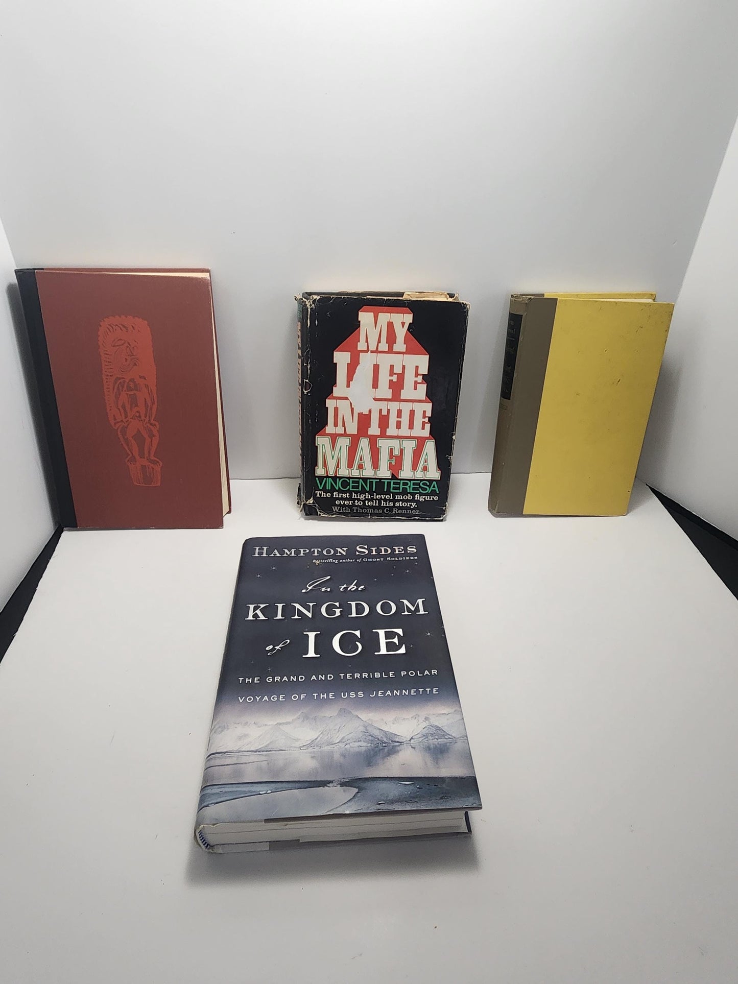 Vintage 1970's 1980's RARE Books - My Life In The Mafia - Vincent Teresa - In The Kingdom Of Ice - Freezing And Canning Cookbook - Trader Vi
