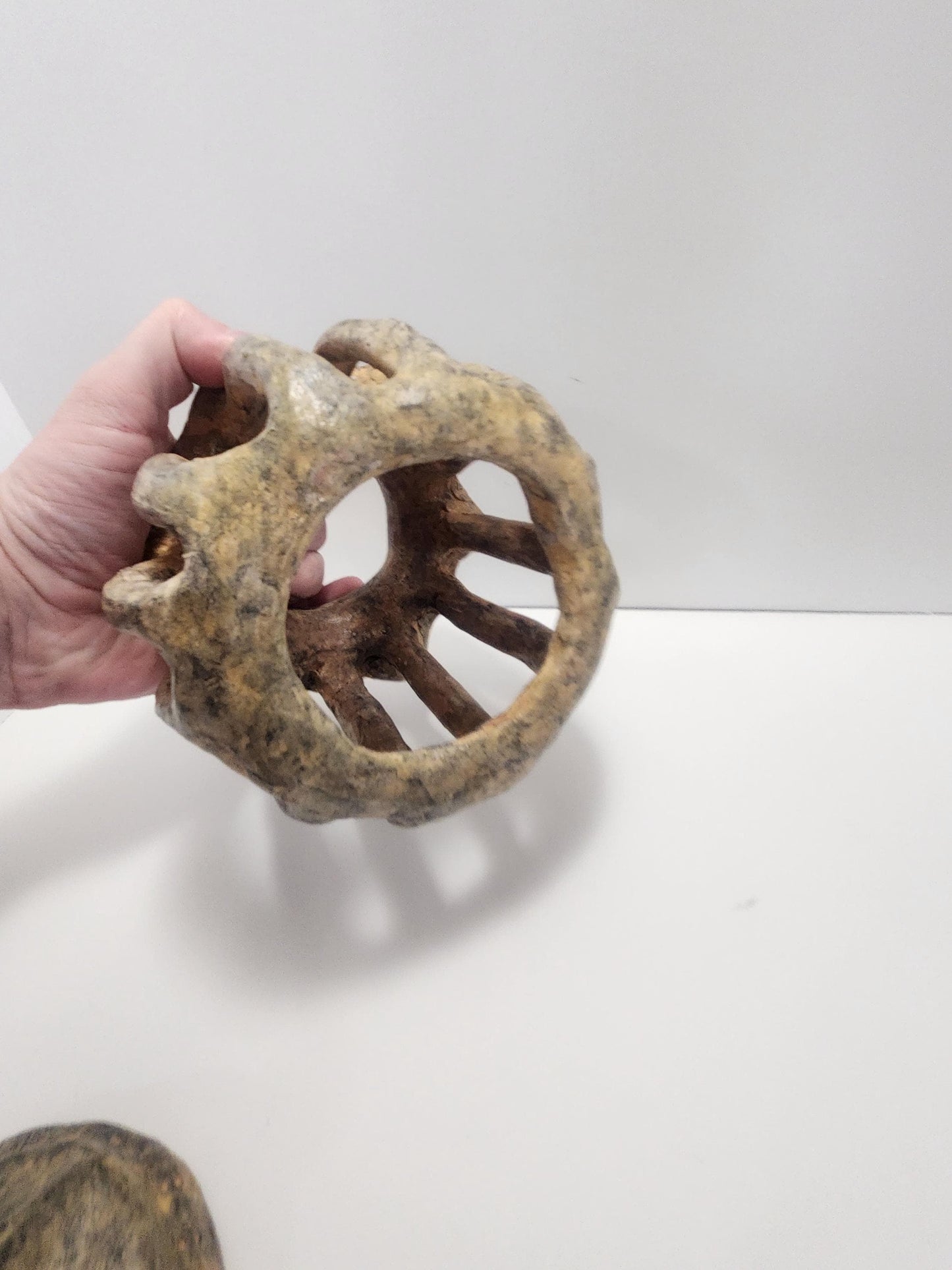 Vintage Handmade Pottery Container Jar Lantern - Lanterns - Handmade - Pottery - Jars - Containers