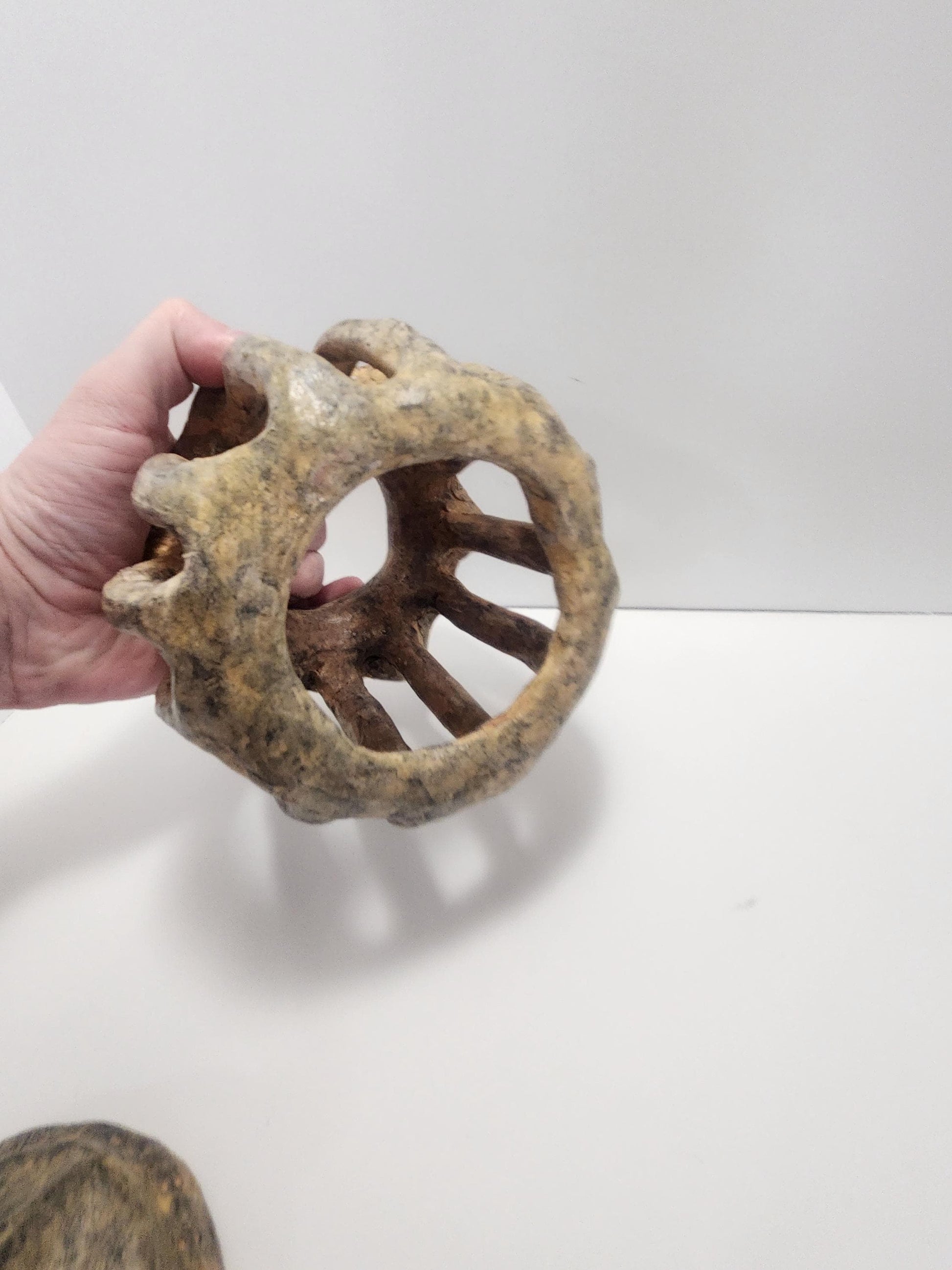 Vintage Handmade Pottery Container Jar Lantern - Lanterns - Handmade - Pottery - Jars - Containers