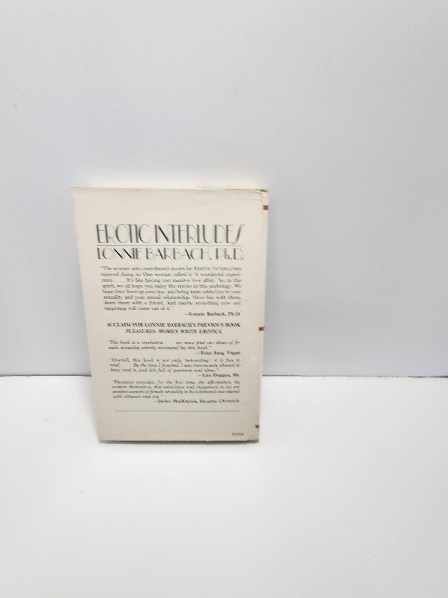 Erotic Interludes "Tales Told By Women" By Lonnie Barbach Ph D. - Lonnie Barbach - Romance - Erotic - Erotic Books - Adult Books - Women