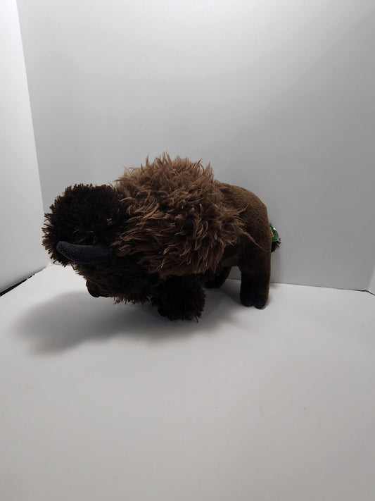 Wild Republic Cuddleskins Bison Buffalo Stuffed Animal - Zoo - Giftshop - Wild Republic - Wild Republic Stuffed Animals - Bison - Buffalo