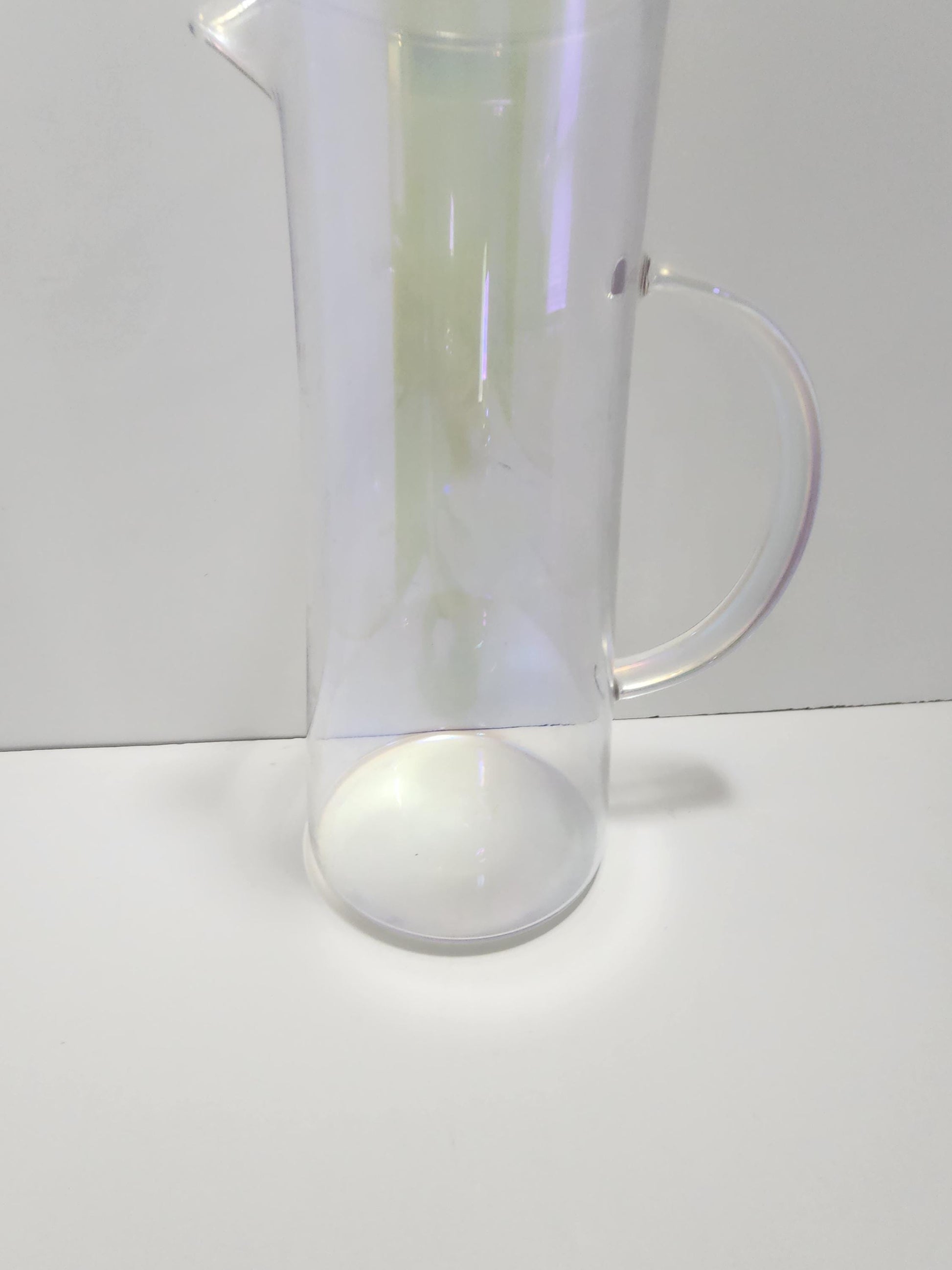 Vintage Carafe Glass Translucent Pitcher - Glass - Pitchers - Carafe - Translucent Pitcher - Translucent Glass - Vintage Pitcher