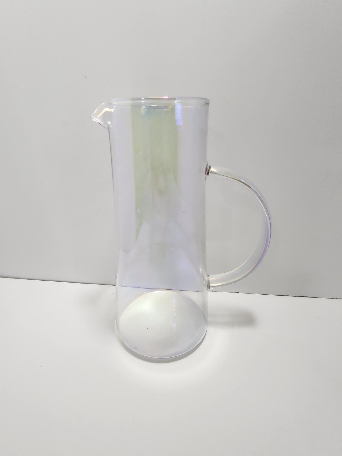 Vintage Carafe Glass Translucent Pitcher - Glass - Pitchers - Carafe - Translucent Pitcher - Translucent Glass - Vintage Pitcher