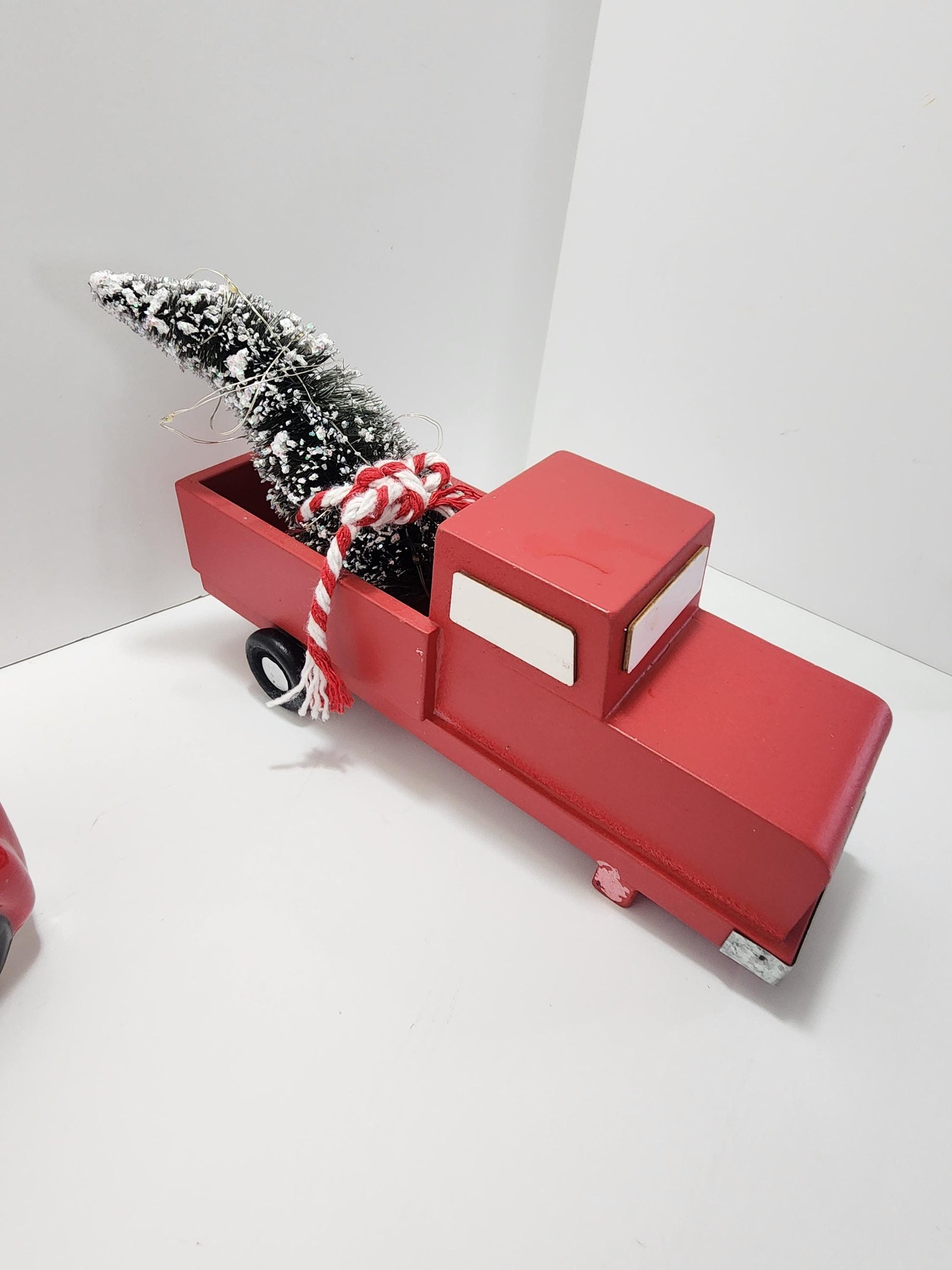 Christmas Red Truck Decor Planters - Red Truck - Christmas - Christmas Decorations - Trucks - Christmas Tree - Planters
