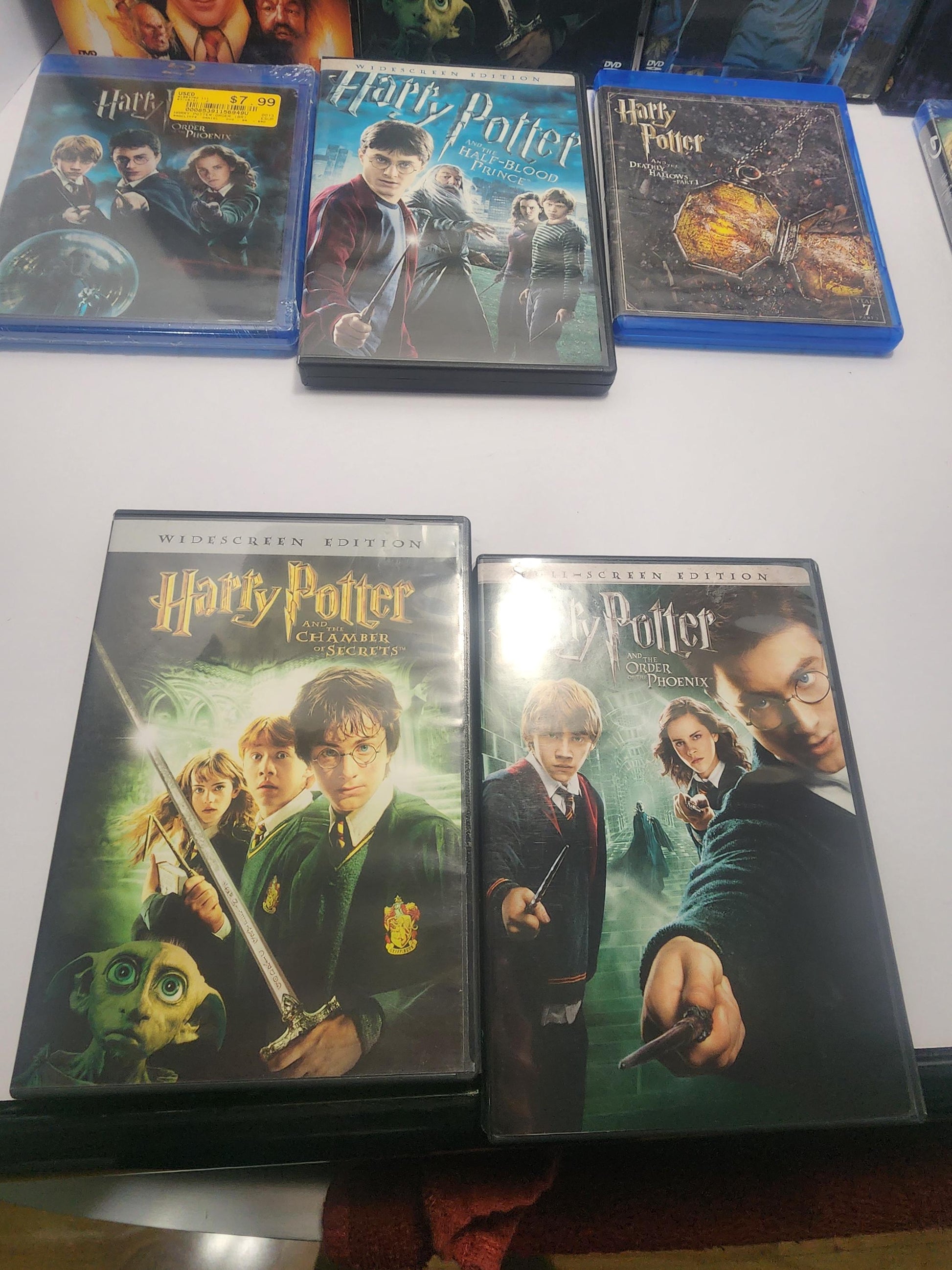 Harry Potter Dvd Series Set - Harry Potter - Jk Rowlins - Harry Potter Movies - Series - Dvds - Movies