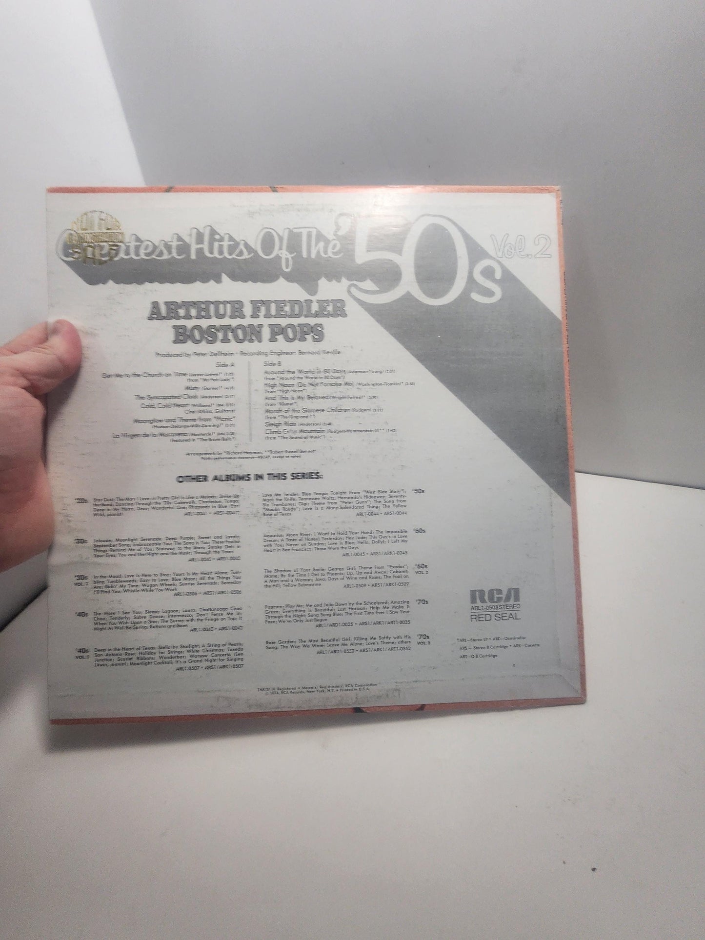 1950's Greatest Hits Vinyl LP Record - LP Records - Vinyl - Records - Music - 1950's